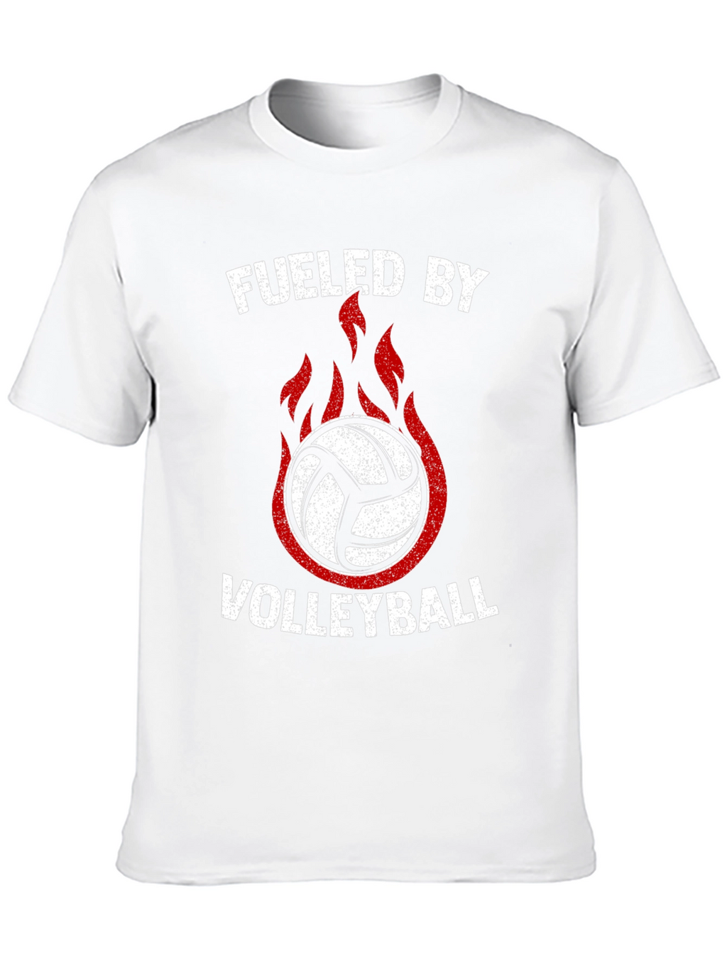 Fueled By Volleyball Graphic Tee