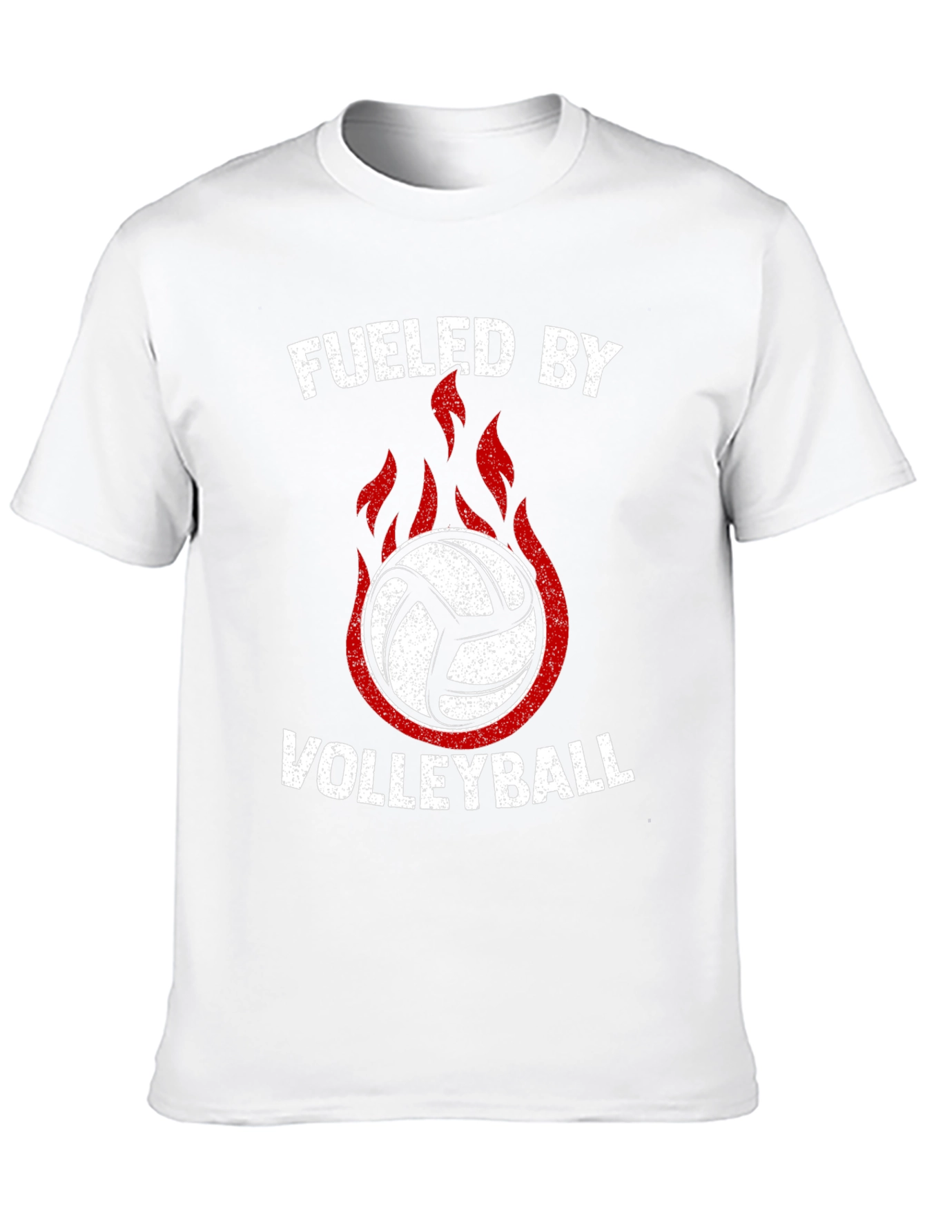 Fueled By Volleyball Graphic Tee