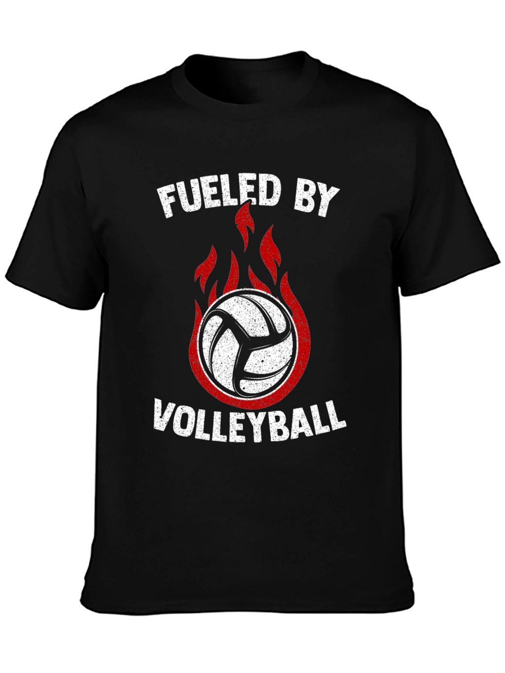 Fueled By Volleyball Graphic Tee