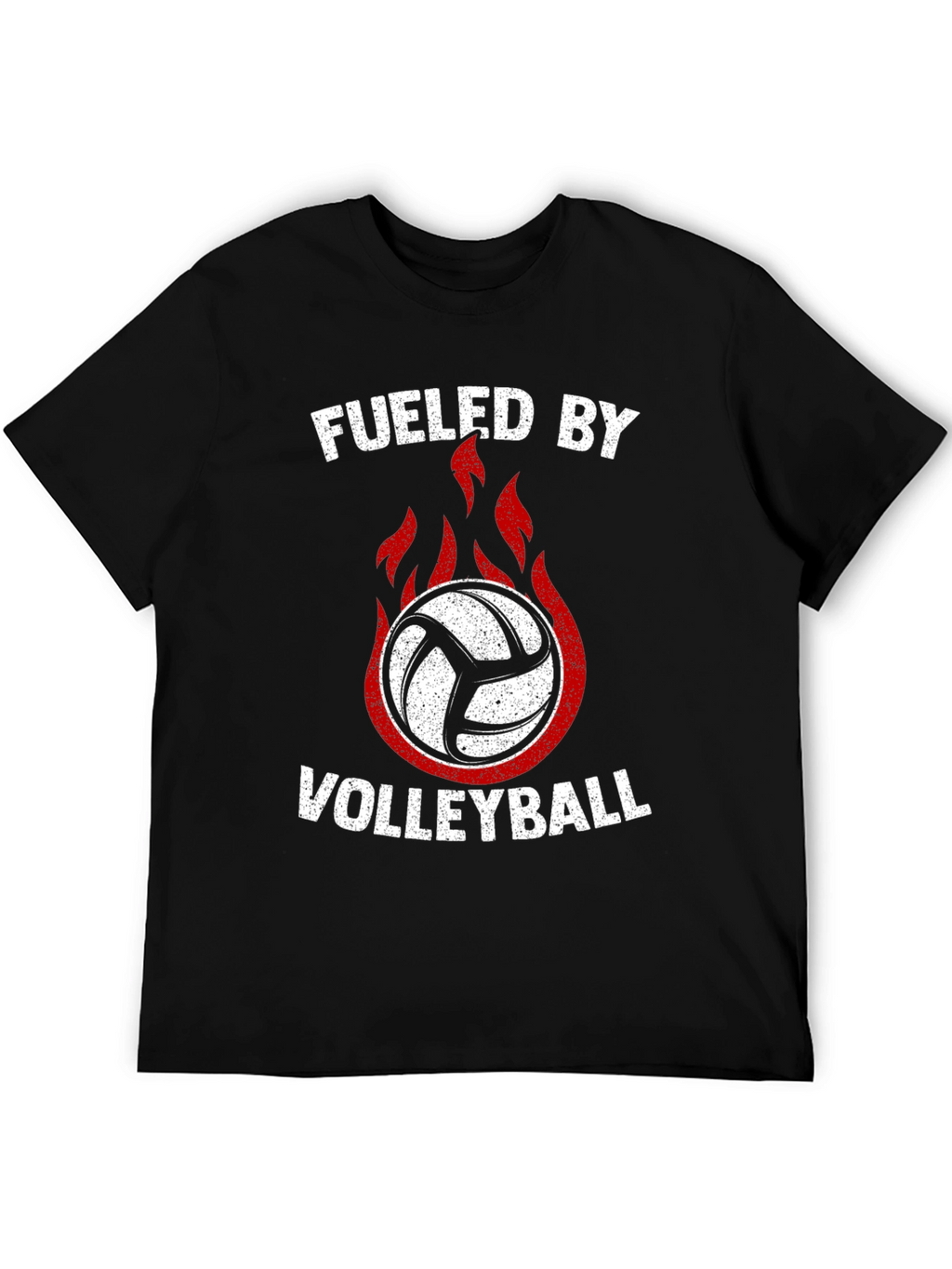 Fueled By Volleyball Graphic Tee