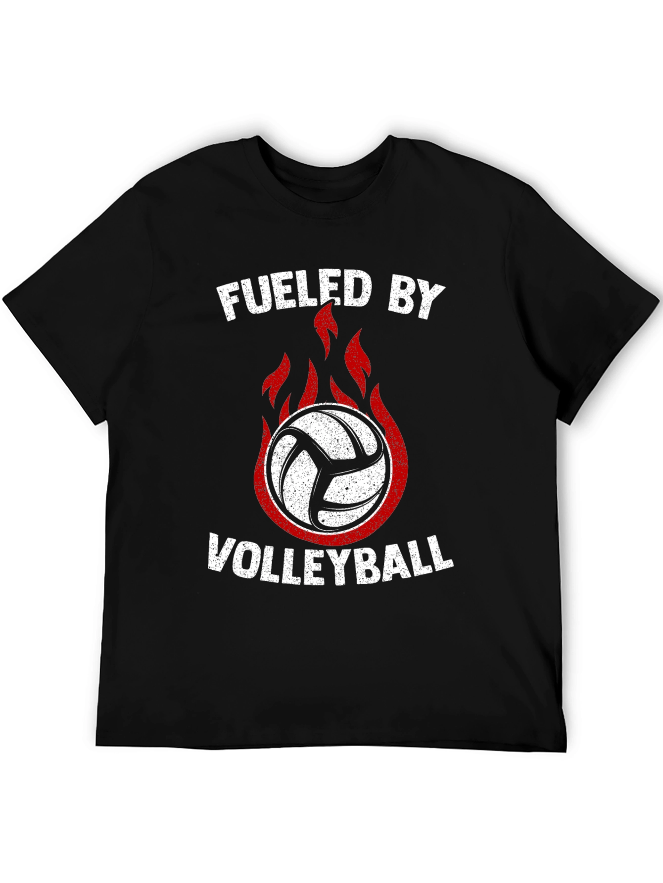 Fueled By Volleyball Graphic Tee