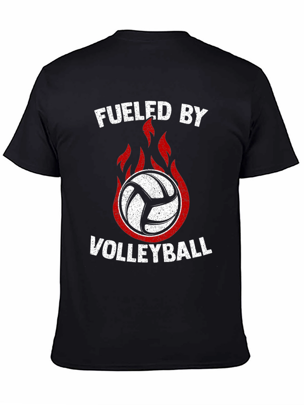 Fueled By Volleyball Graphic Tee