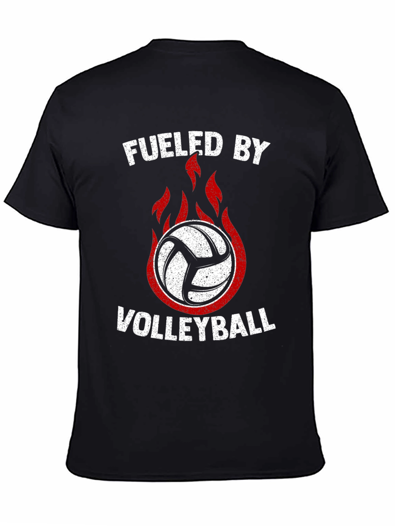 Fueled By Volleyball Graphic Tee