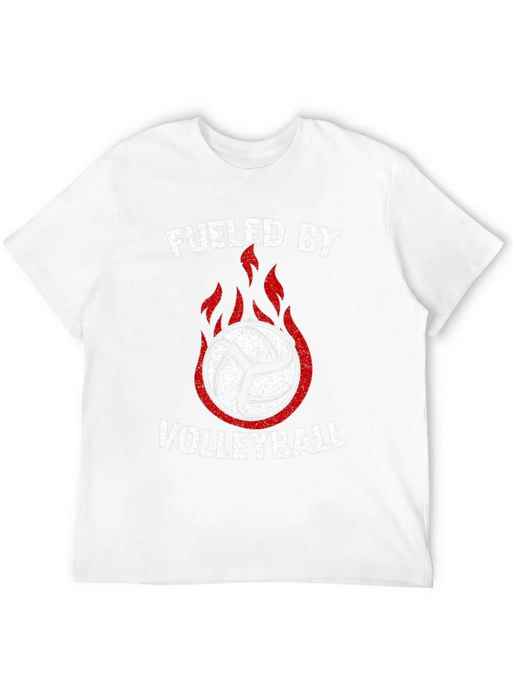 Fueled By Volleyball Graphic Tee
