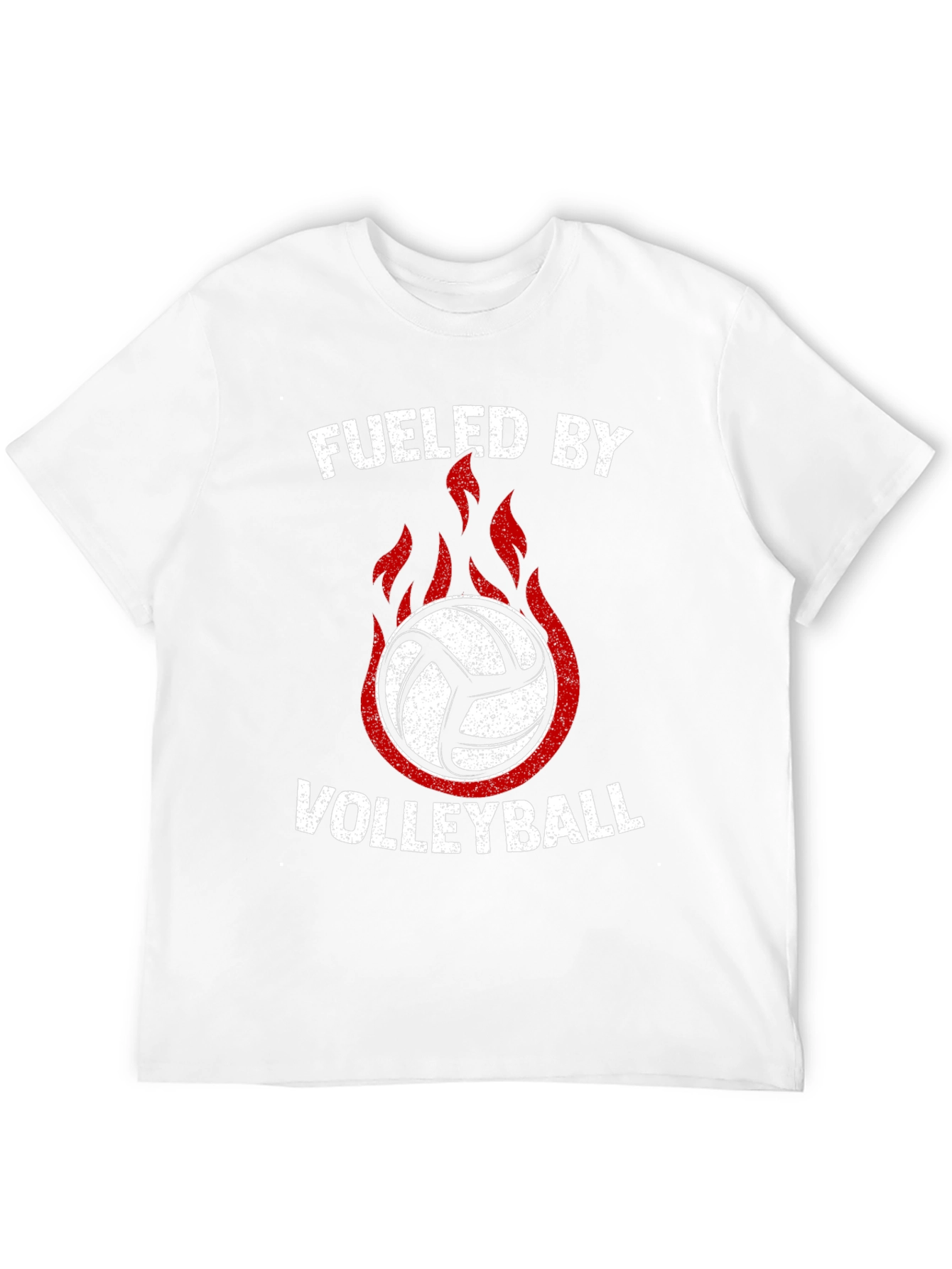 Fueled By Volleyball Graphic Tee