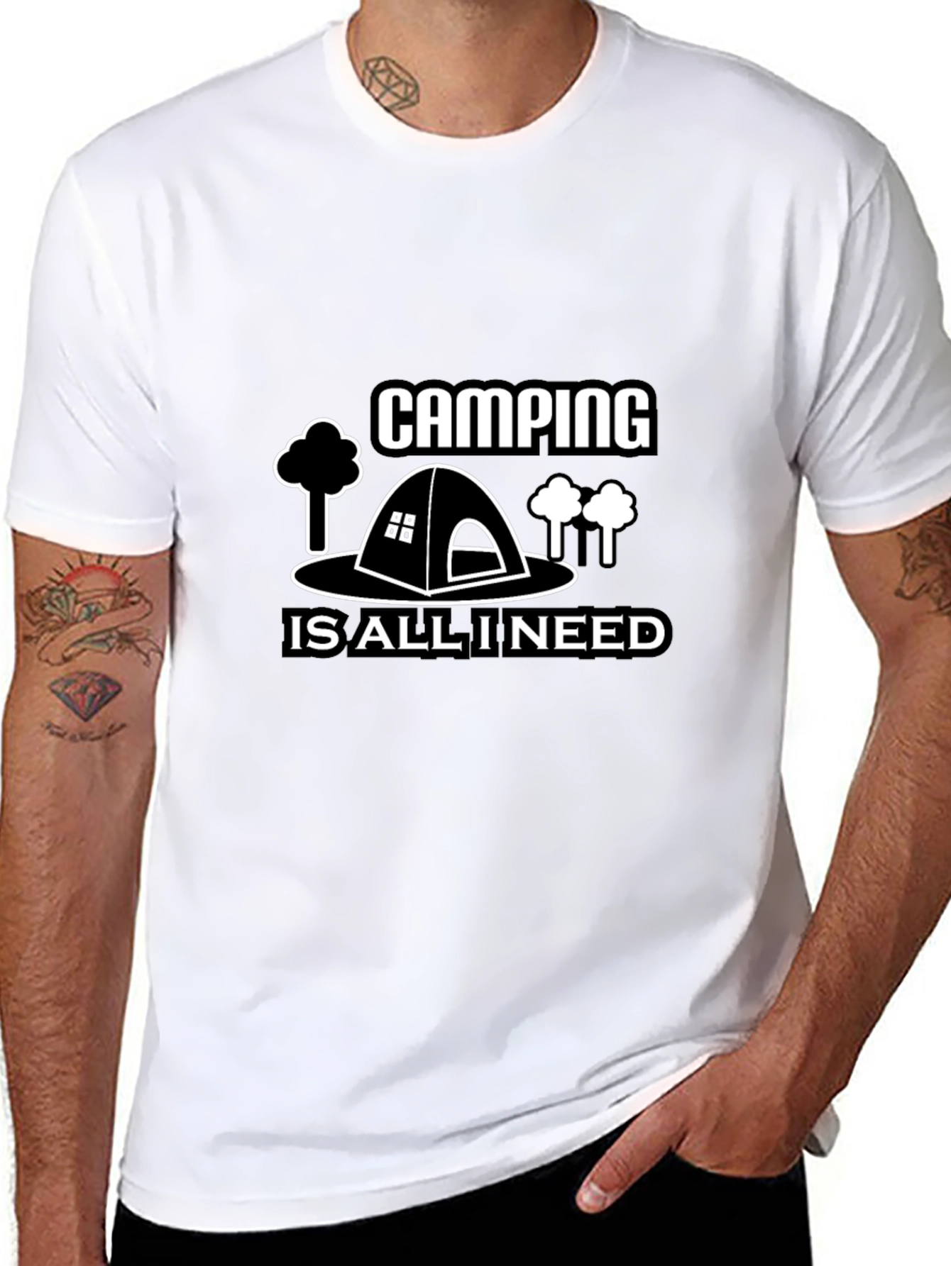 Camping Is All I Need T-Shirt
