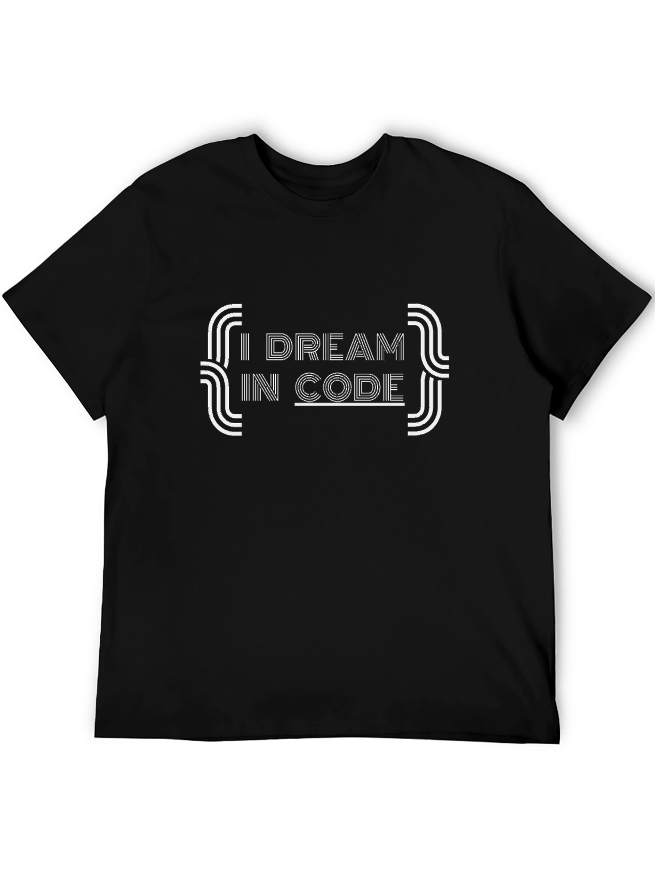 I Dream in Code Graphic T-Shirt