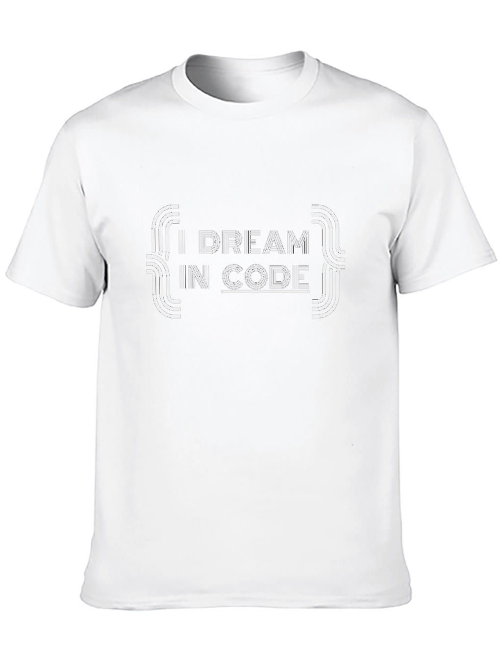 I Dream in Code Graphic T-Shirt