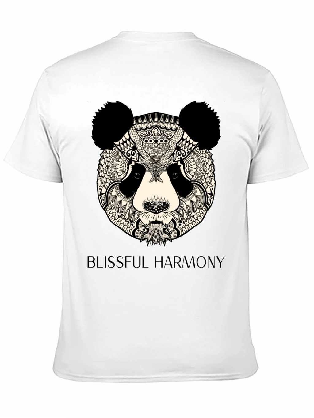 Zen Panda T-Shirt - Blissful Harmony Design