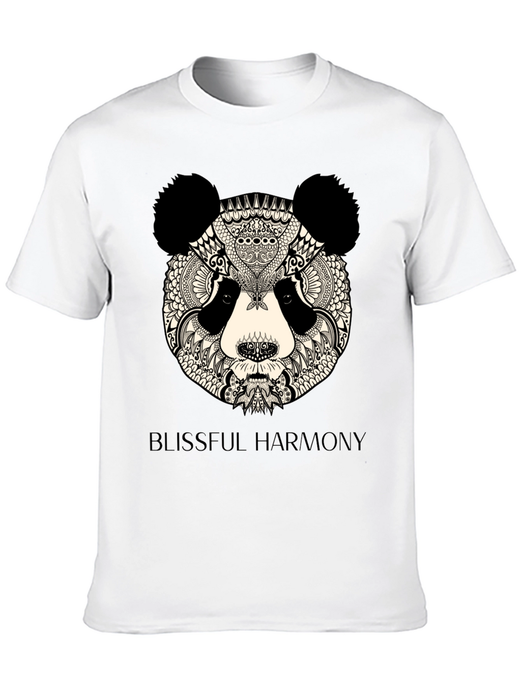 Zen Panda T-Shirt - Blissful Harmony Design