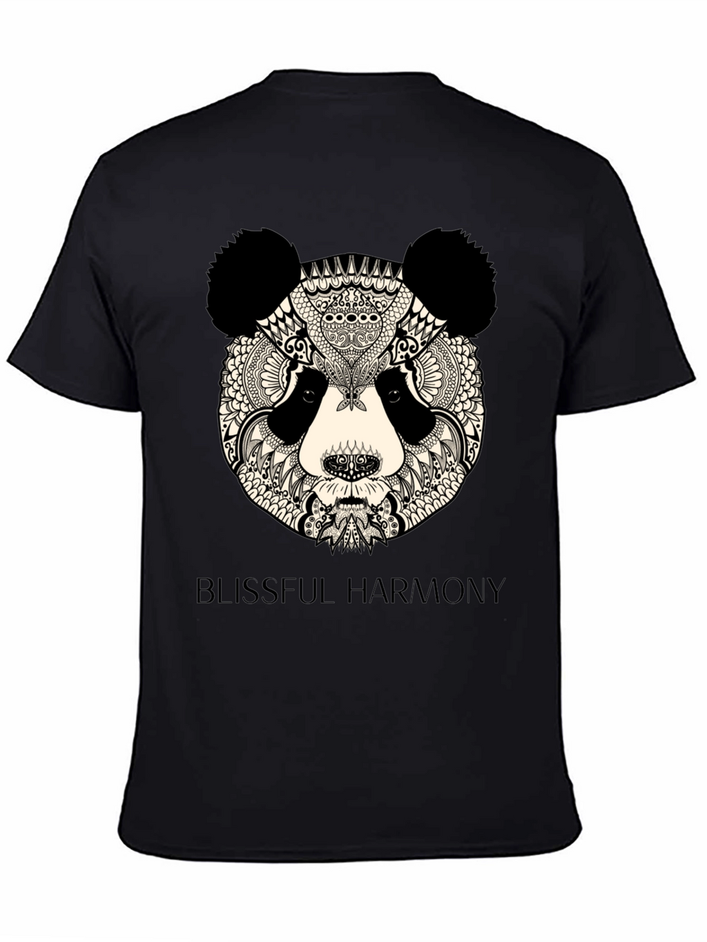 Zen Panda T-Shirt - Blissful Harmony Design