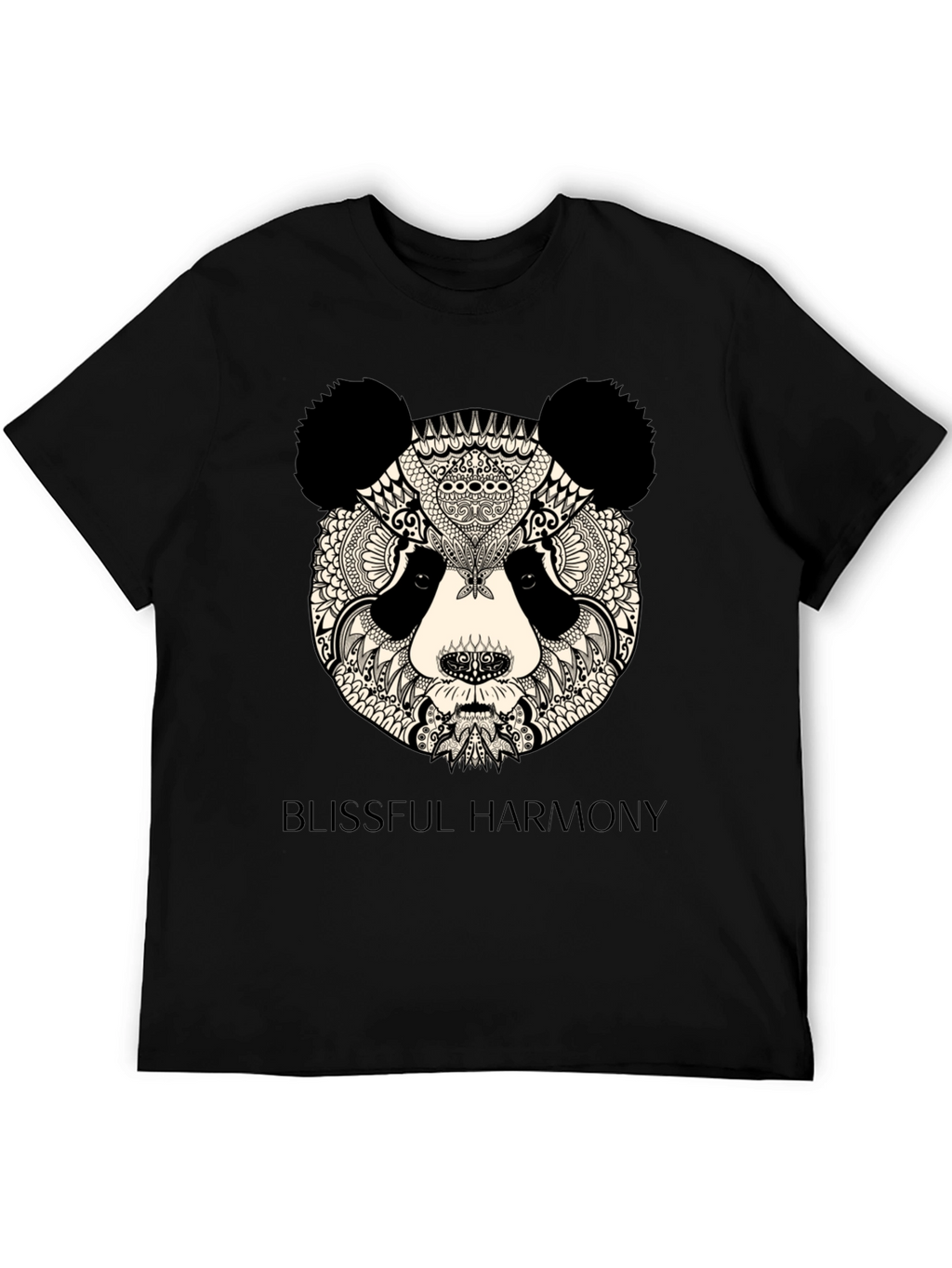 Zen Panda T-Shirt - Blissful Harmony Design