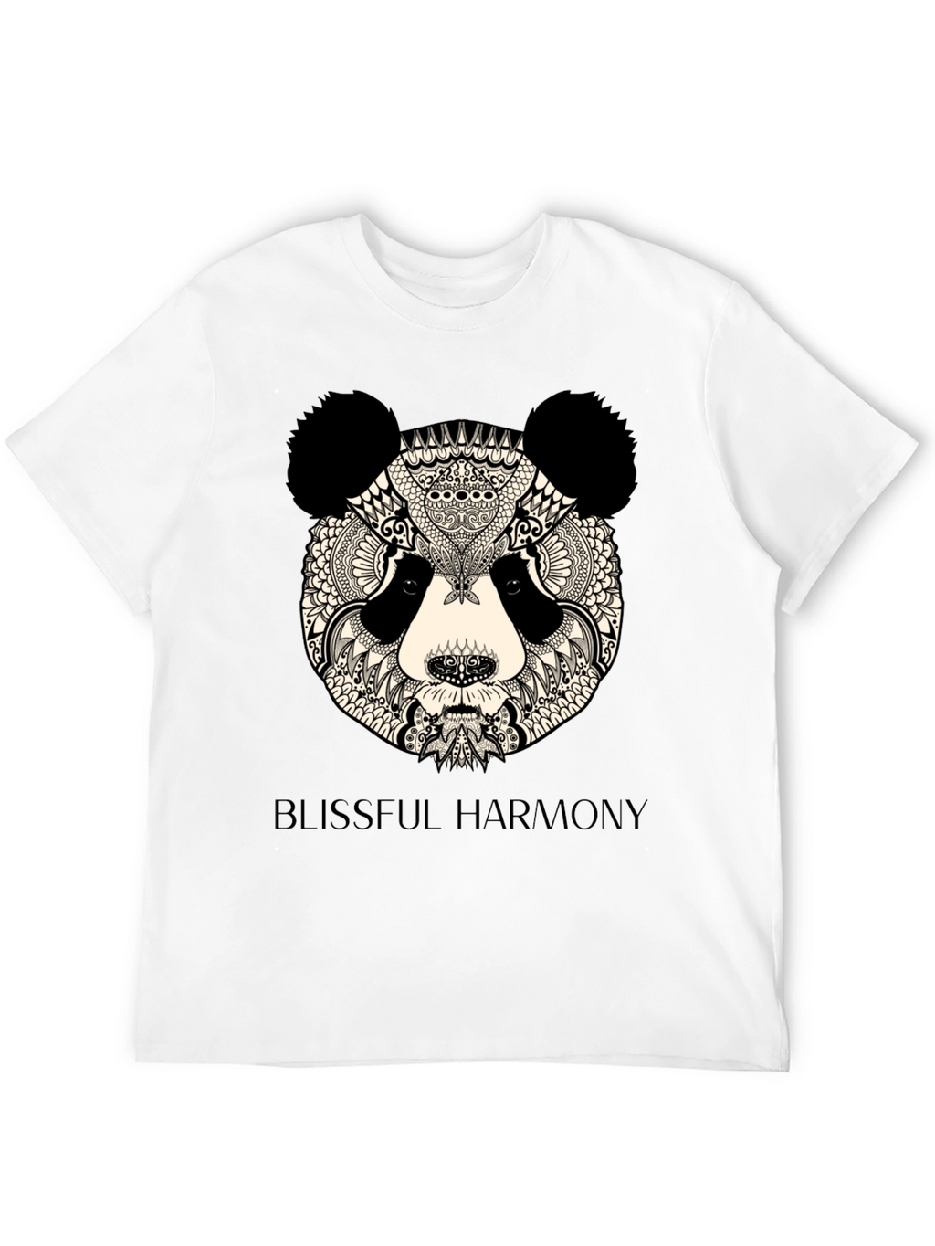 Zen Panda T-Shirt - Blissful Harmony Design