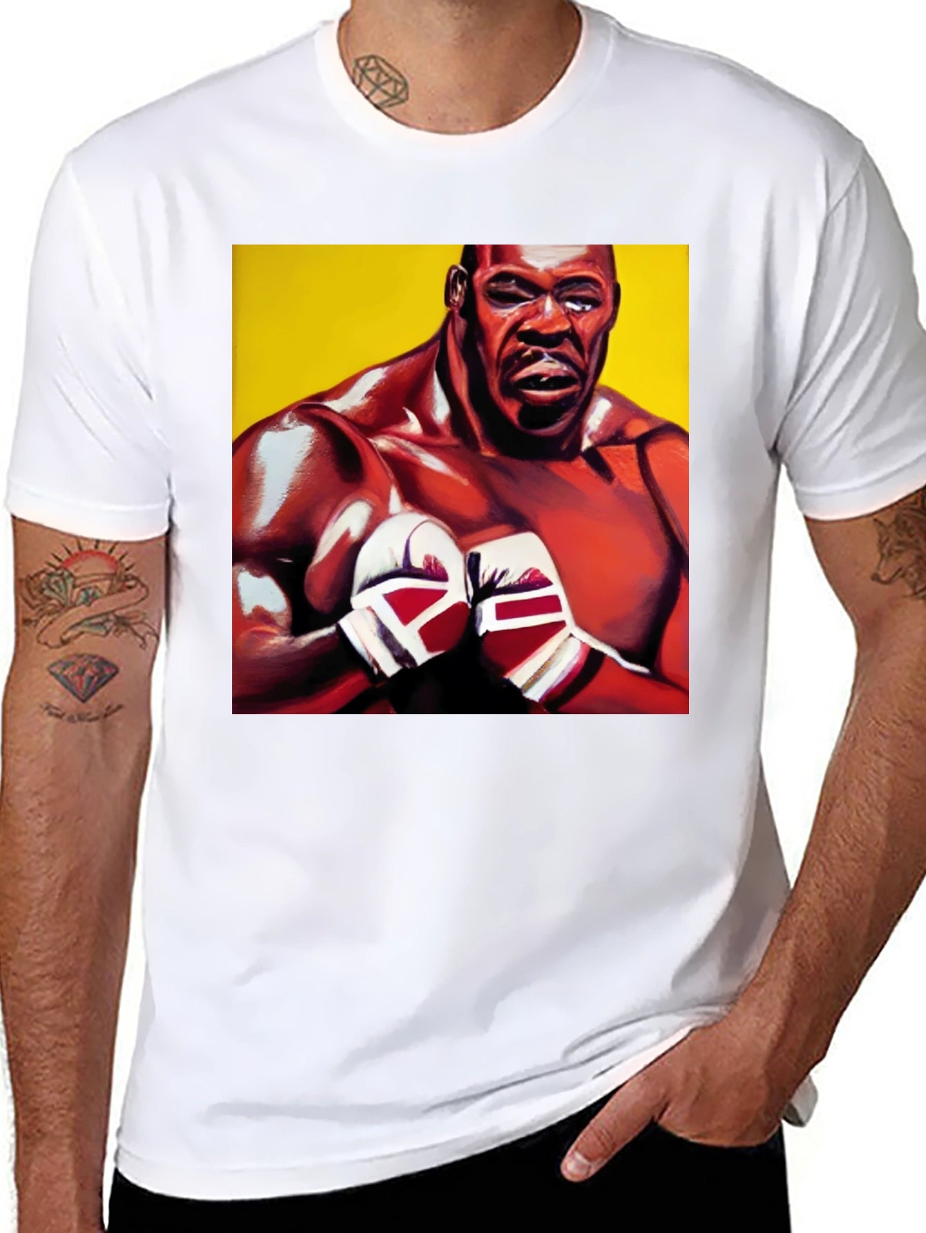 Boxing Legend Graphic Tee - Black