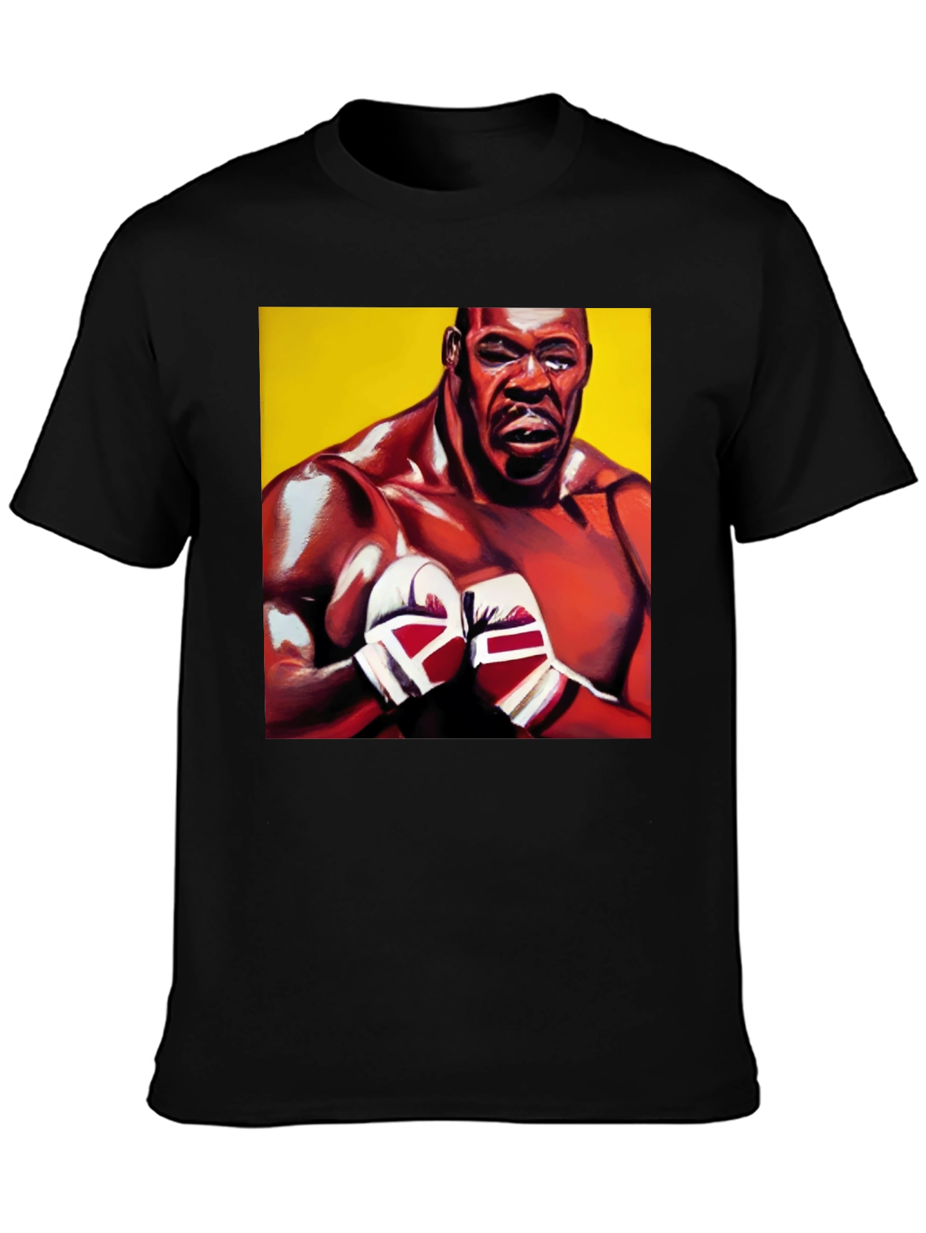 Boxing Legend Graphic Tee - Black