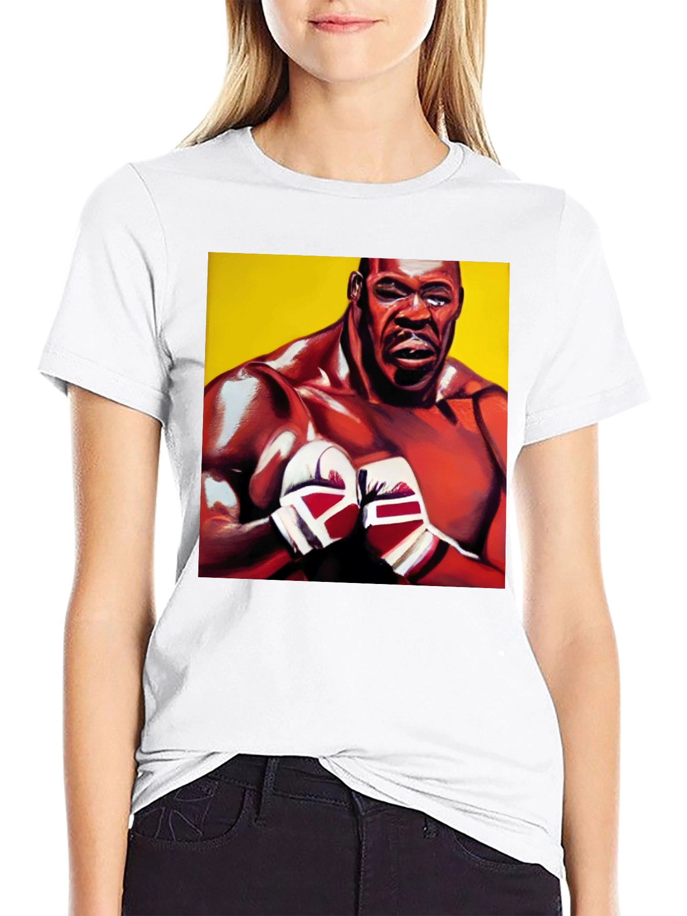 Boxing Legend Graphic Tee - Black