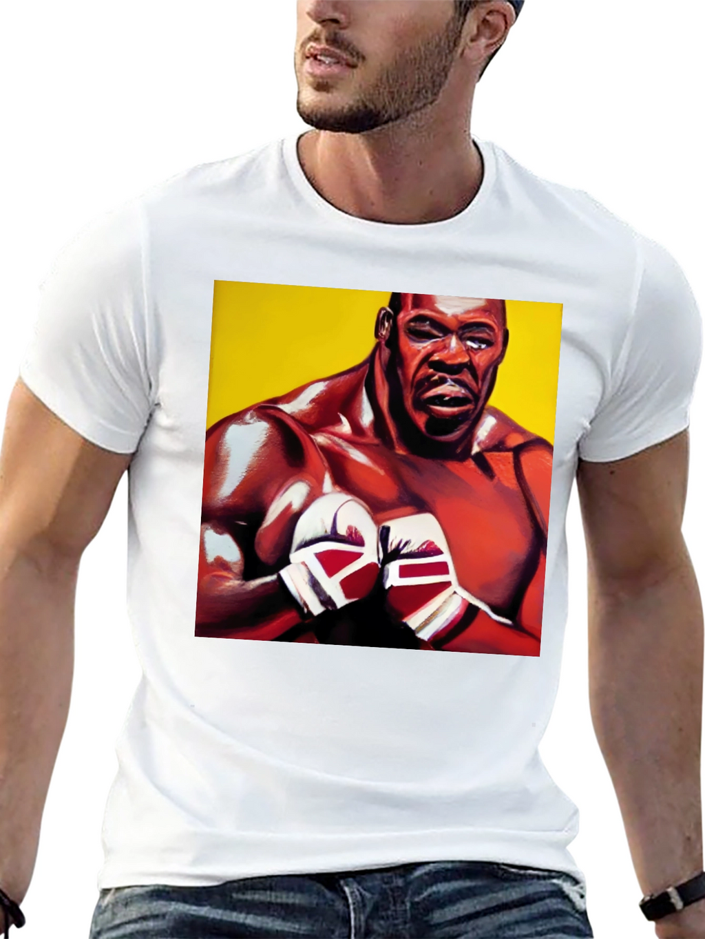 Boxing Legend Graphic Tee - Black
