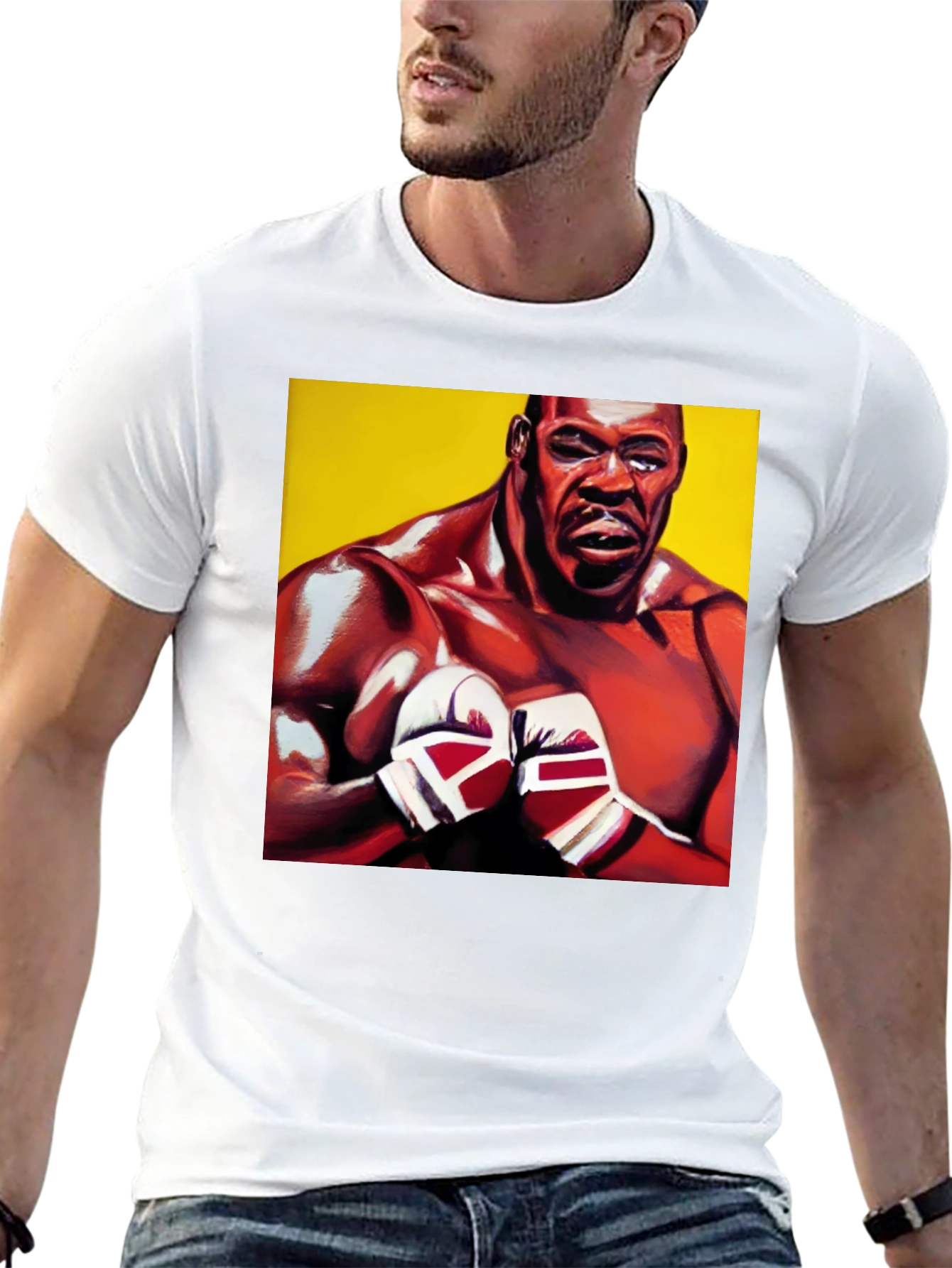 Boxing Legend Graphic Tee - Black