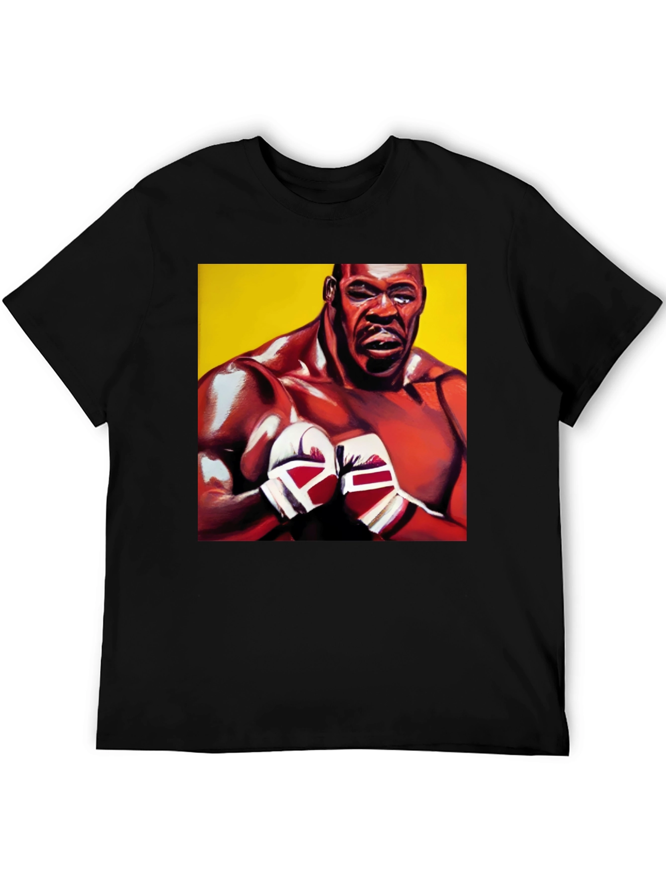Boxing Legend Graphic Tee - Black