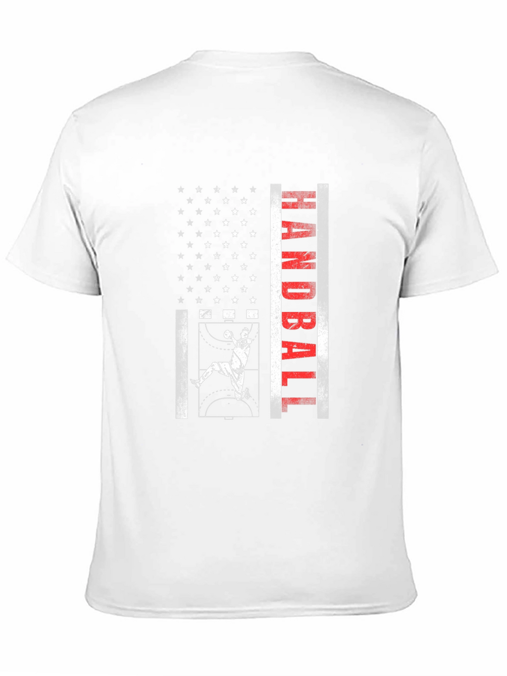 Handball American Flag Graphic Tee