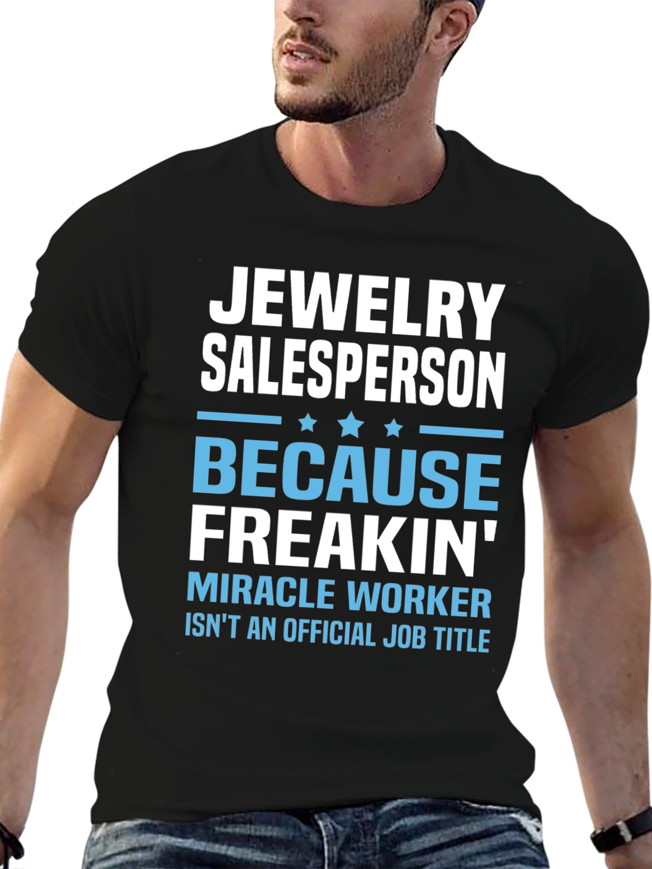 Jewelry Salesperson Funny Job Title T-Shirt