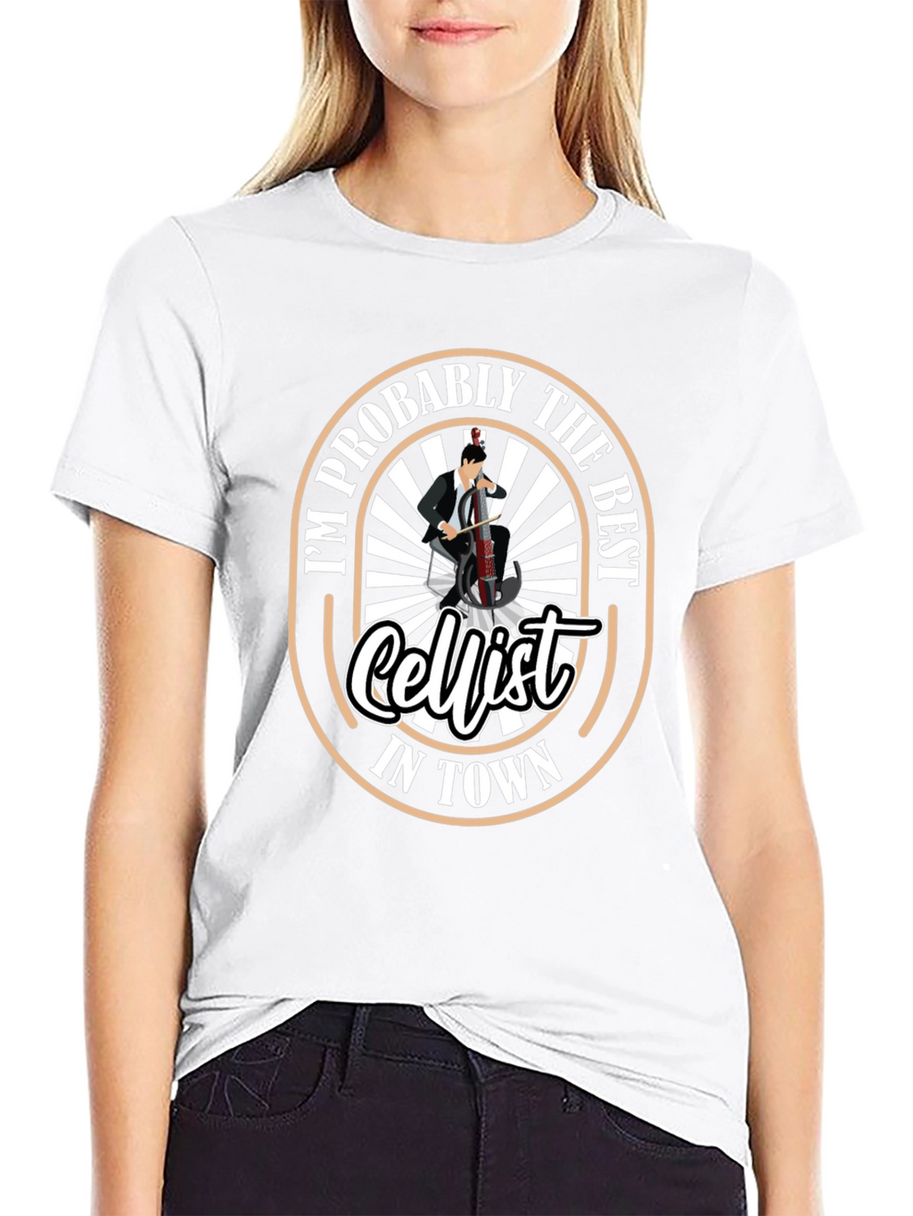 Im Probably The Best Cellist T-Shirt