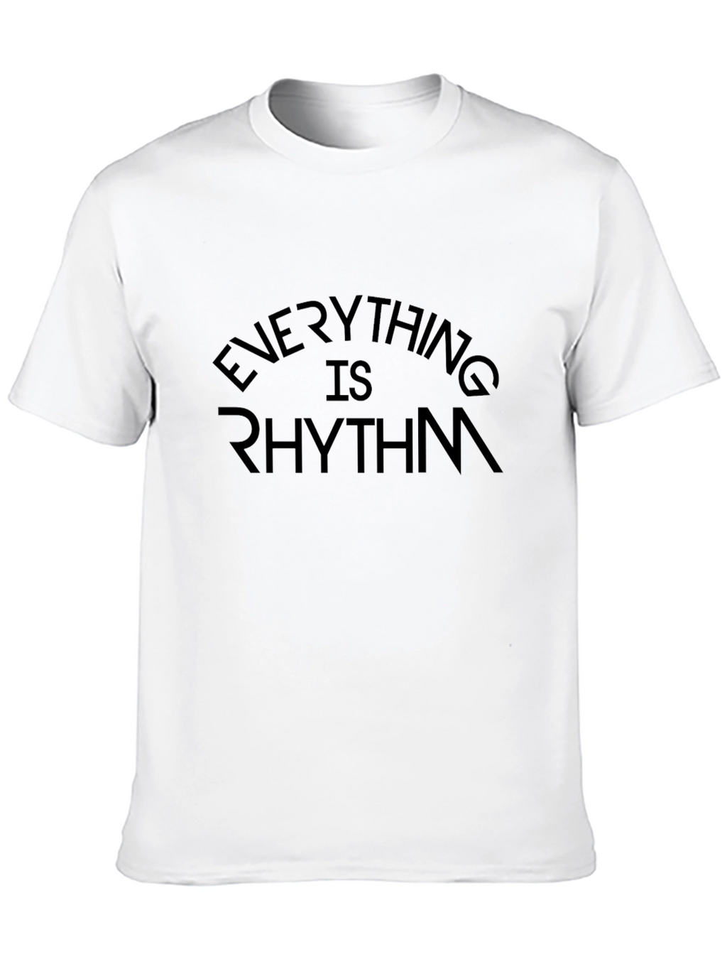 Everything Is Rhythm T-Shirt - Black