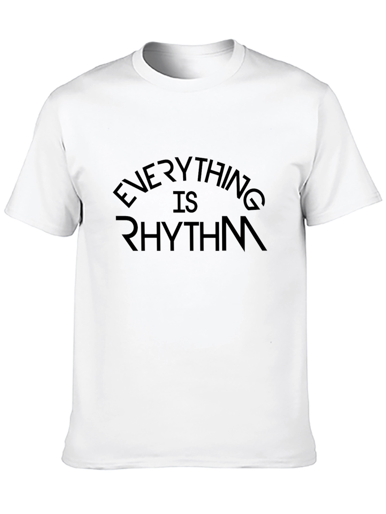 Everything Is Rhythm T-Shirt - Black