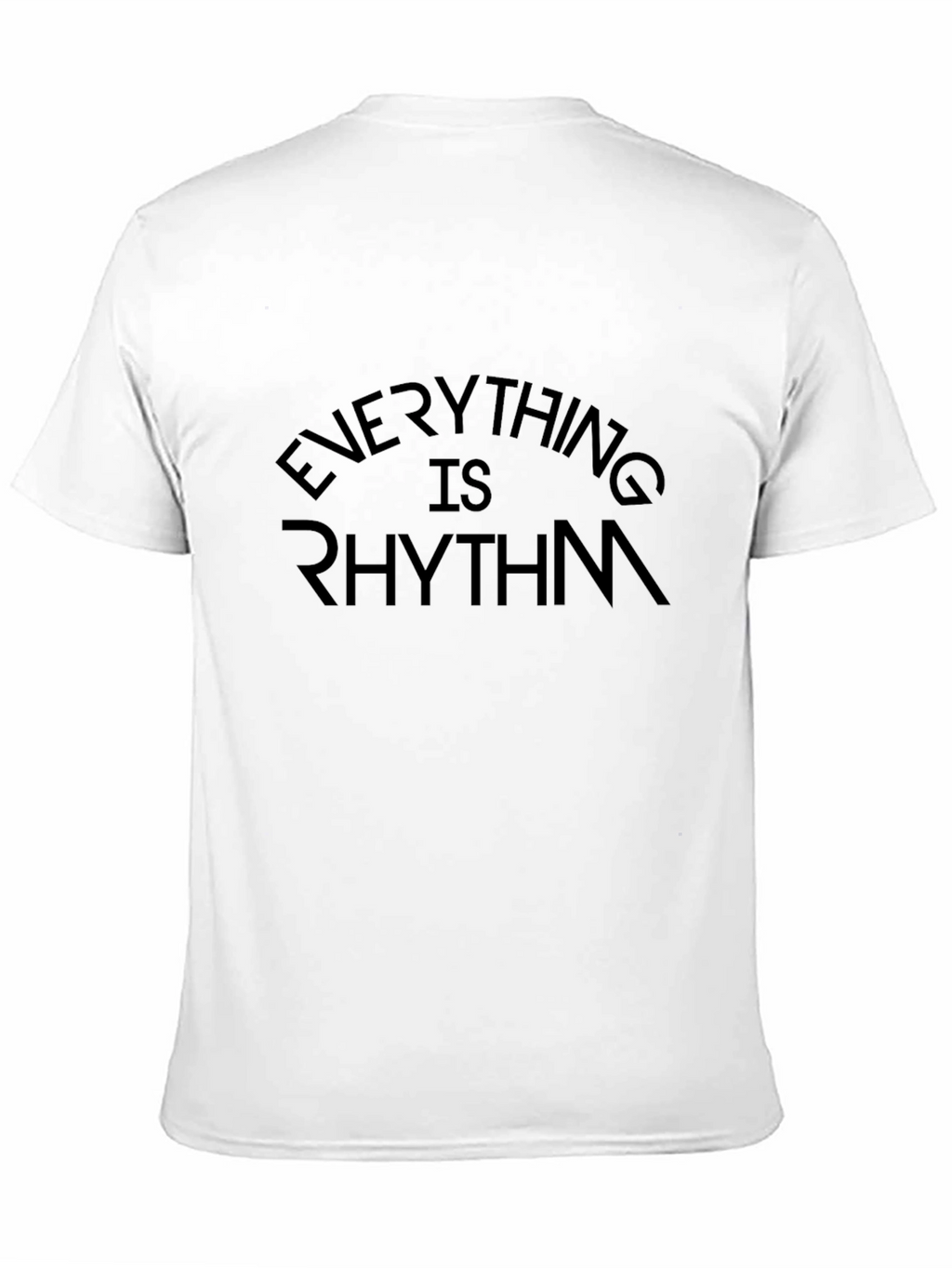 Everything Is Rhythm T-Shirt - Black