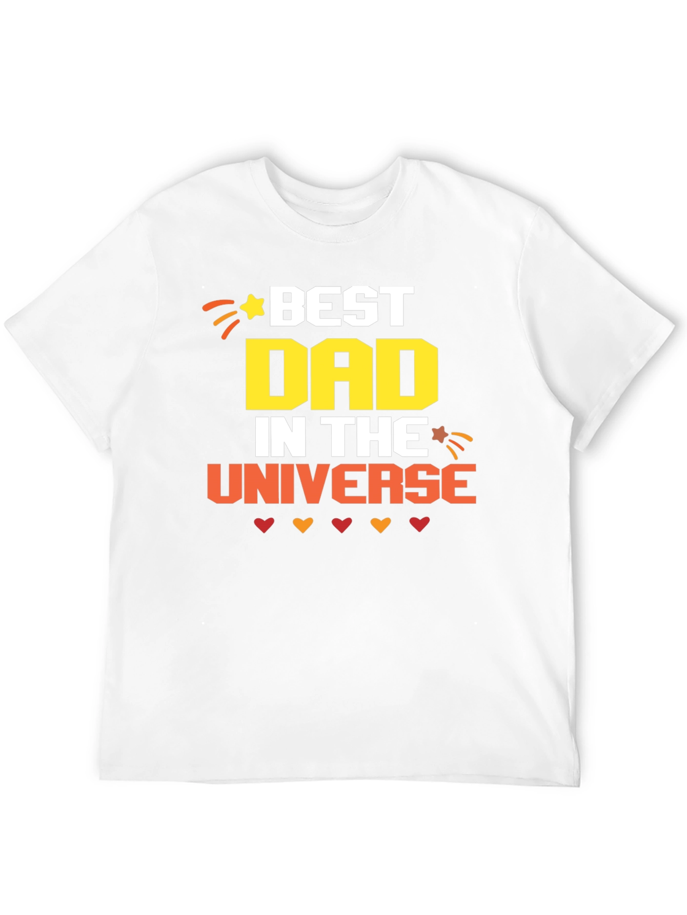 Best Dad in the Universe Graphic T-Shirt