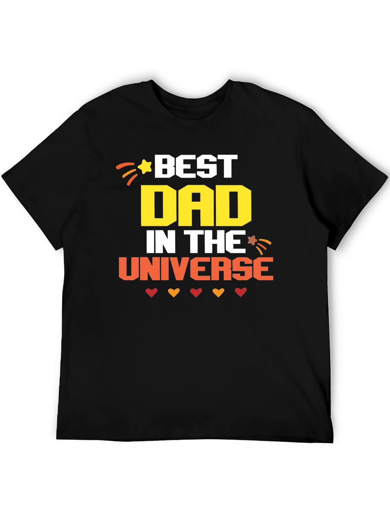 Best Dad in the Universe Graphic T-Shirt