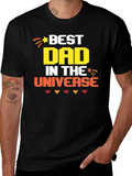 Best Dad in the Universe Graphic T-Shirt