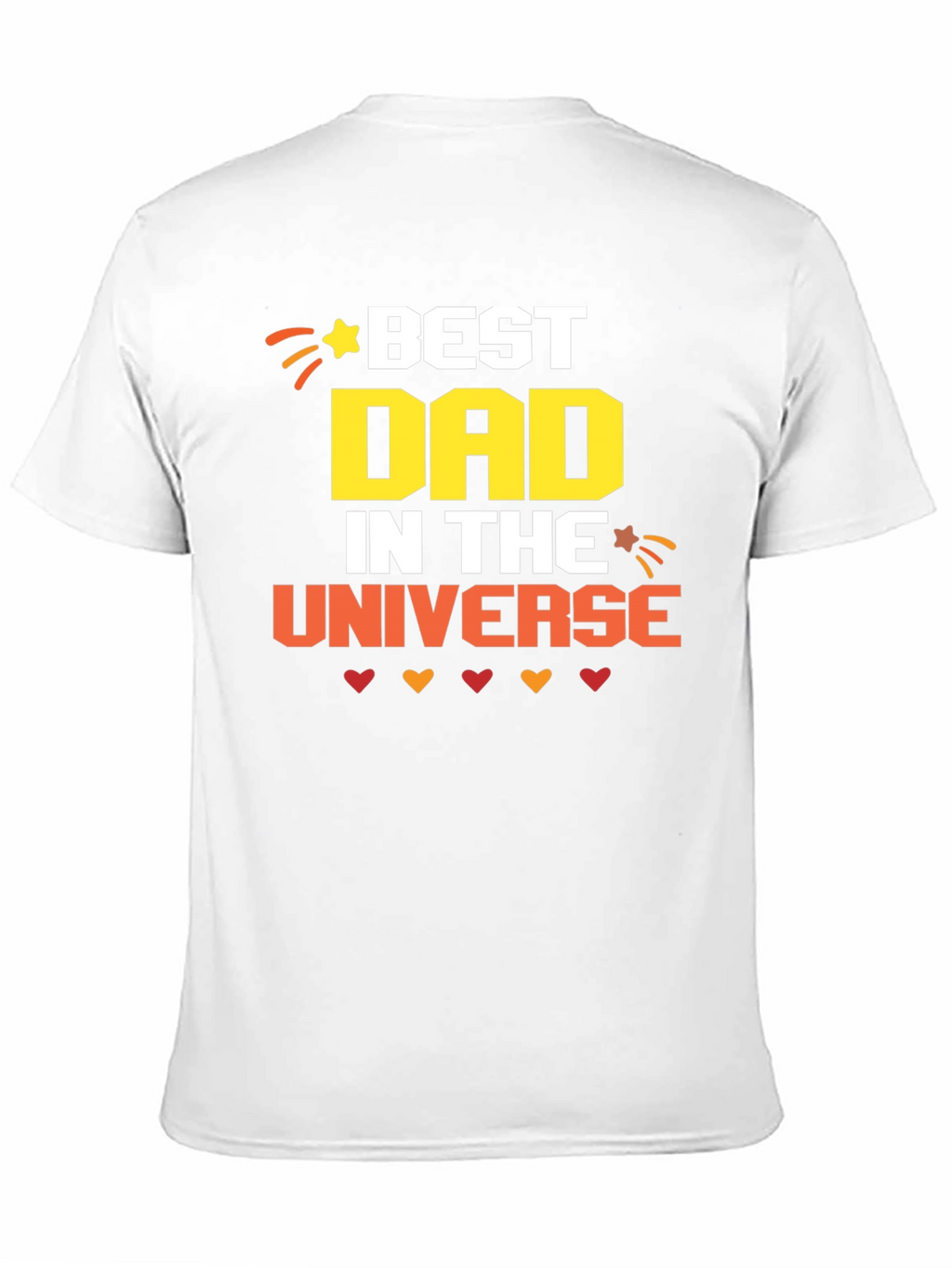 Best Dad in the Universe Graphic T-Shirt