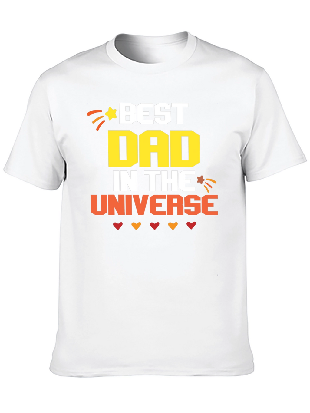 Best Dad in the Universe Graphic T-Shirt