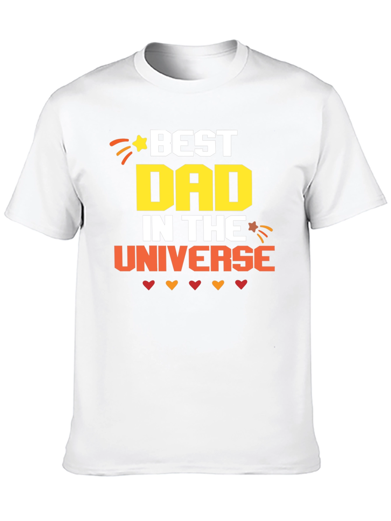 Best Dad in the Universe Graphic T-Shirt