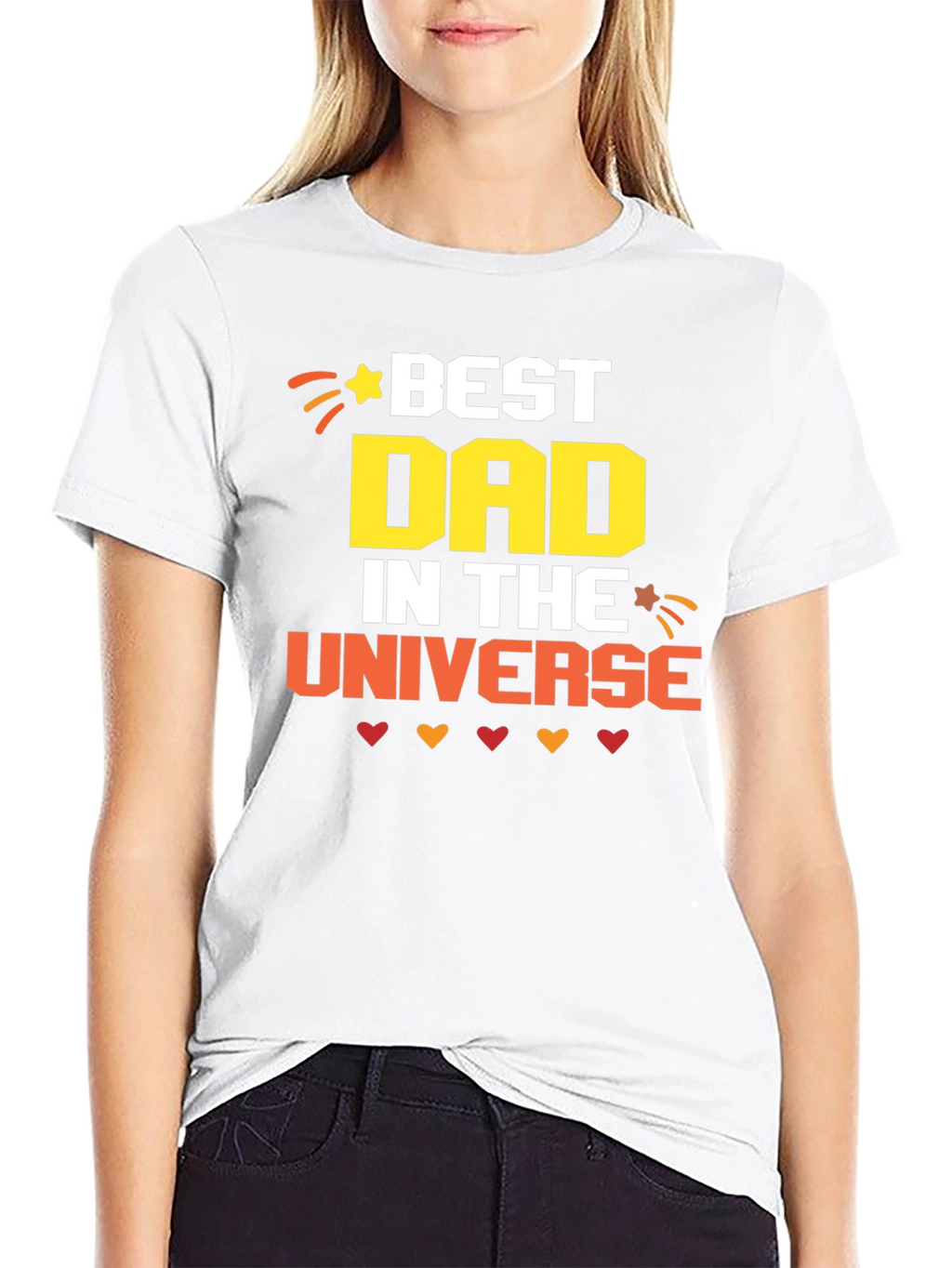 Best Dad in the Universe Graphic T-Shirt