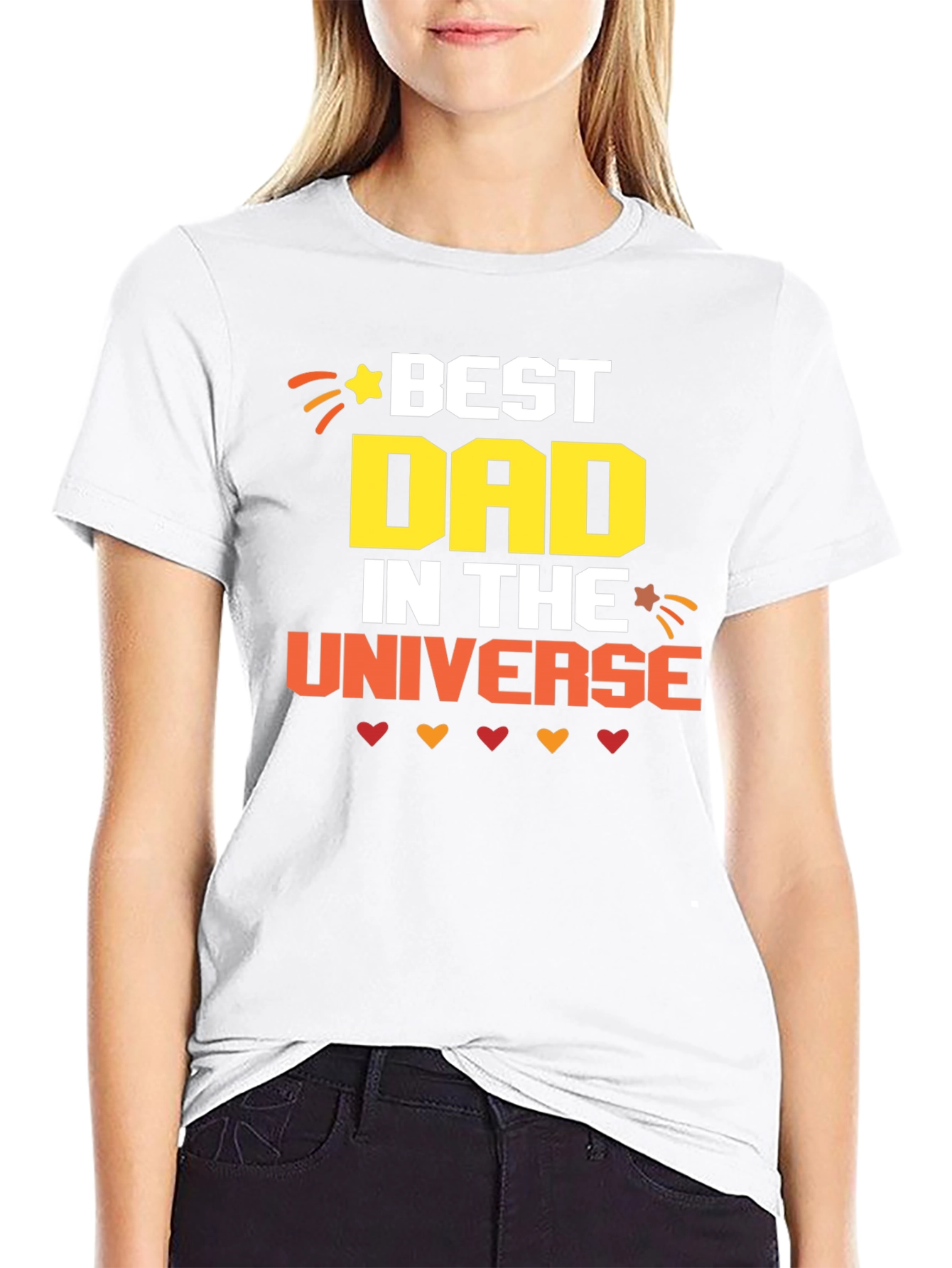 Best Dad in the Universe Graphic T-Shirt