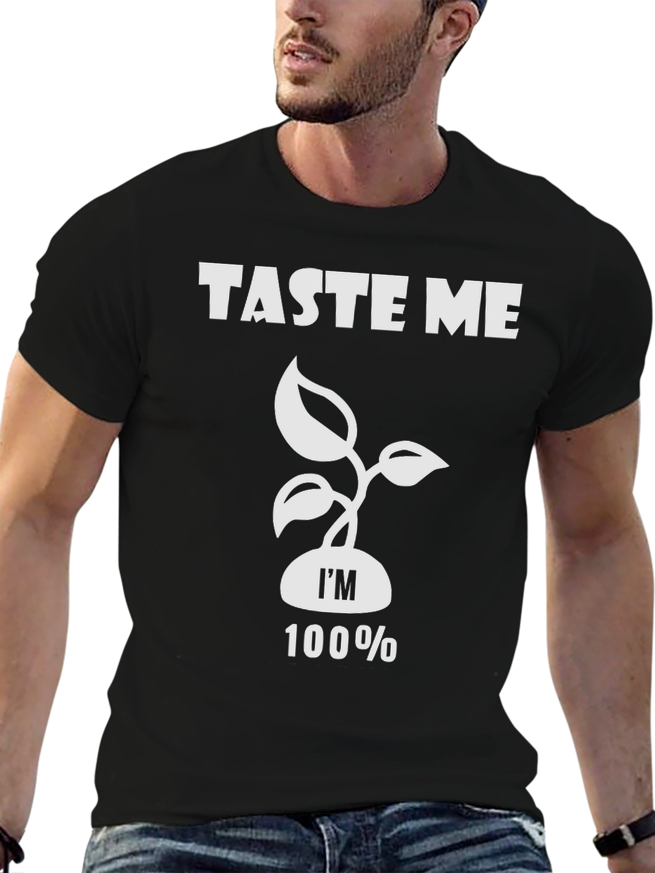 Taste Me - 100% Vegan Plant-Based Graphic Tee