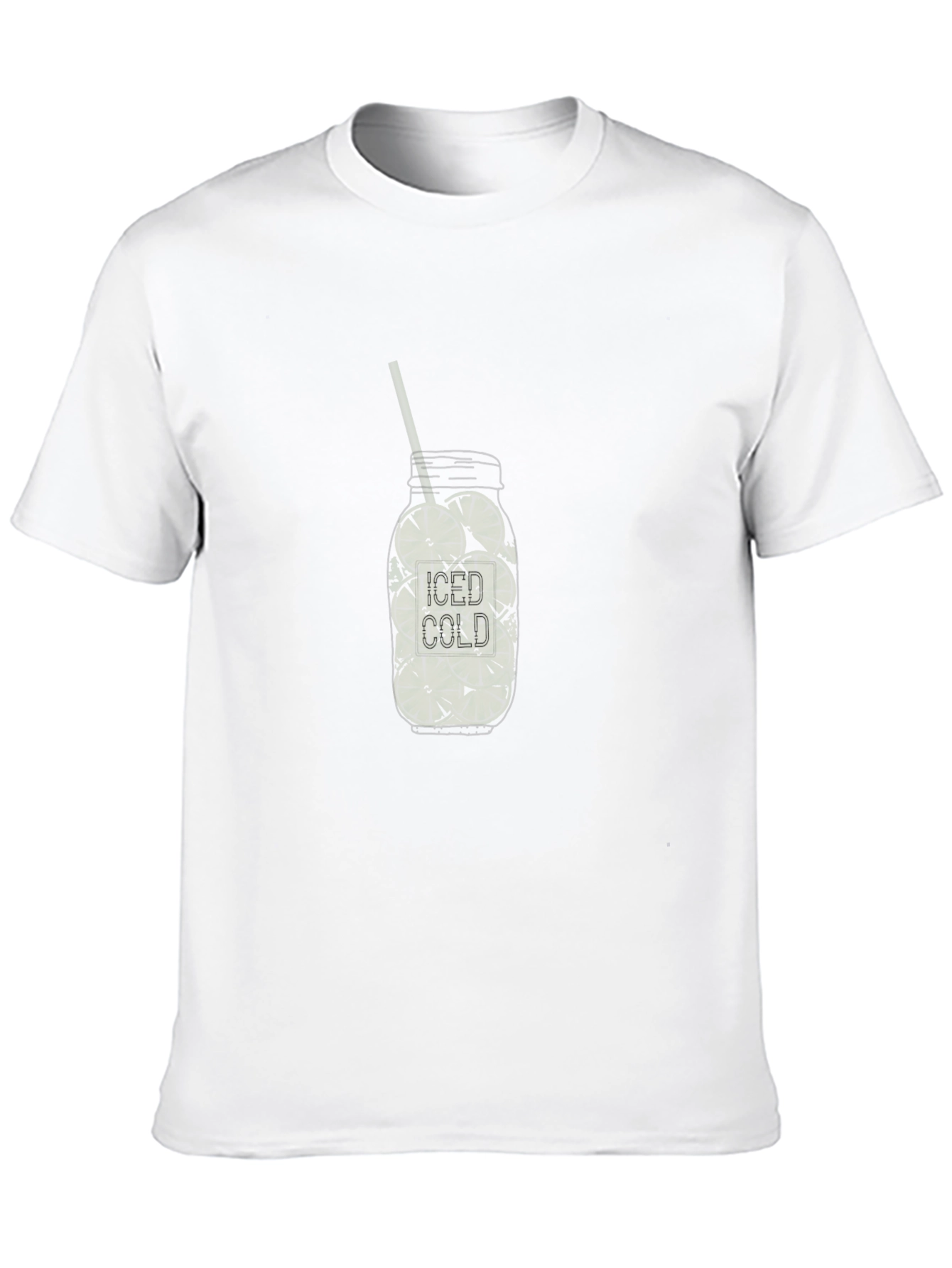 Iced Cold Drink Graphic T-Shirt