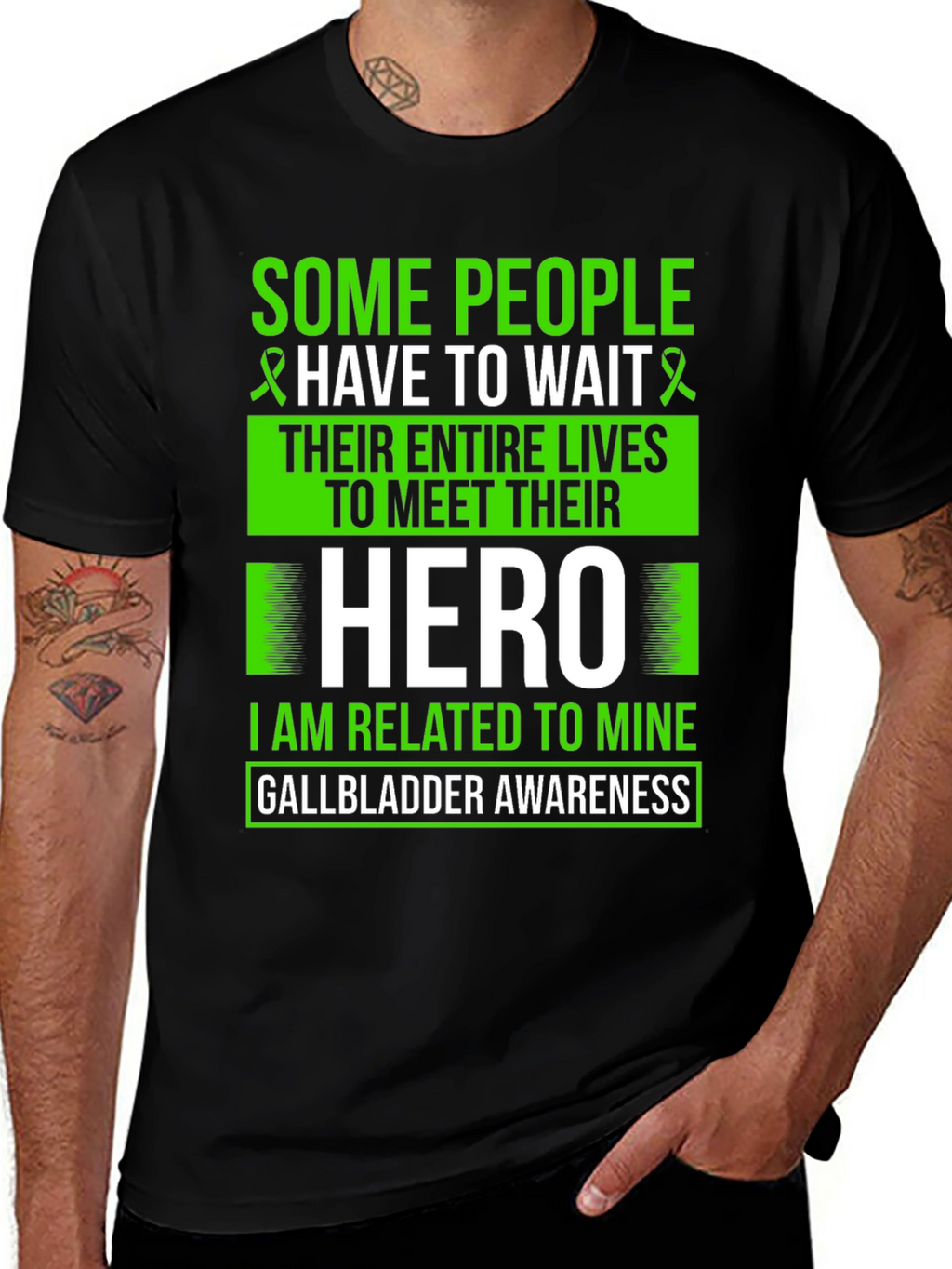 Gallbladder Awareness Hero T-Shirt