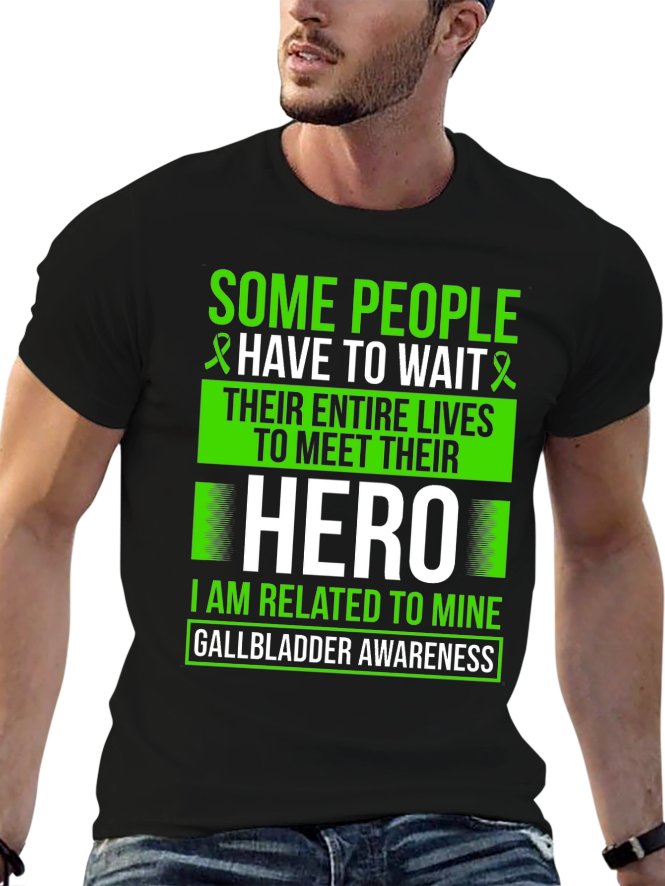 Gallbladder Awareness Hero T-Shirt