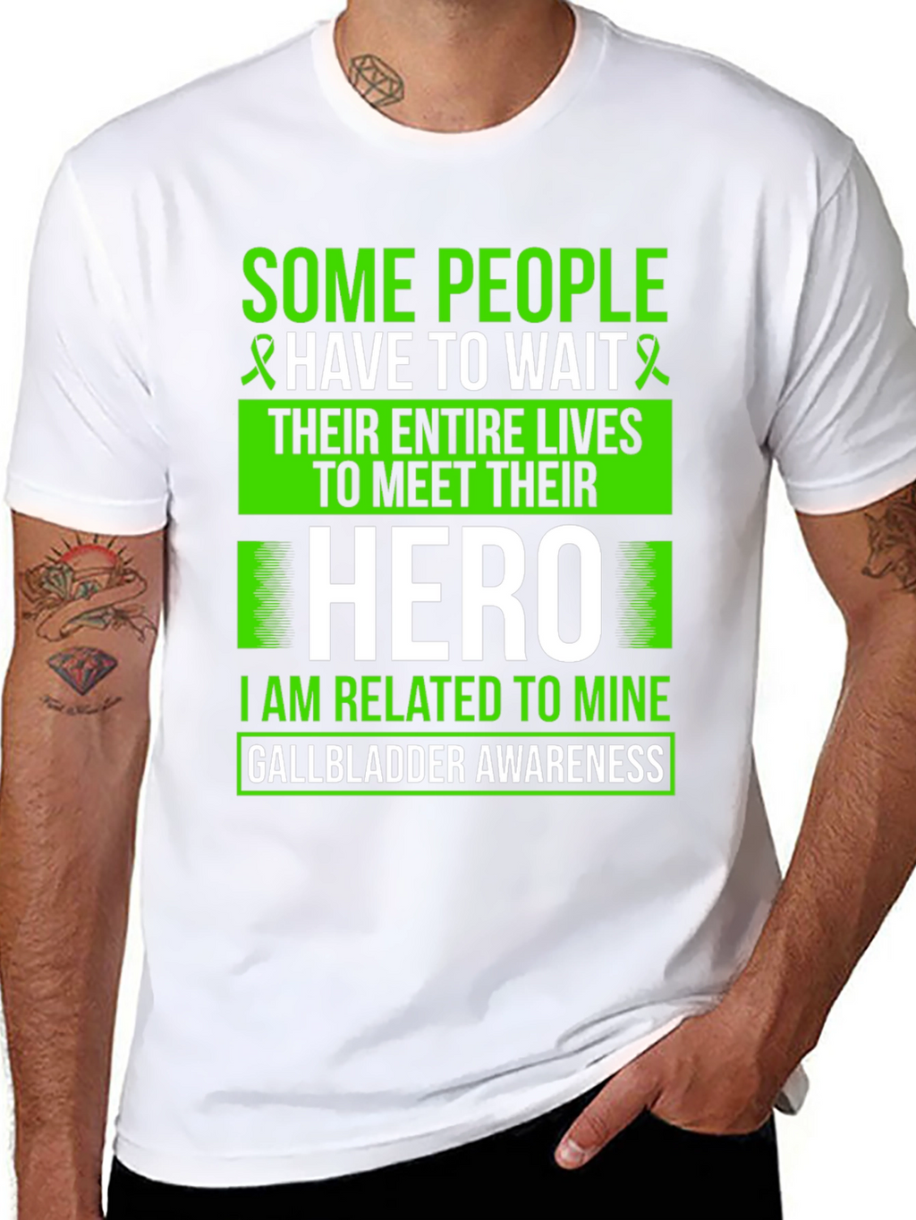 Gallbladder Awareness Hero T-Shirt