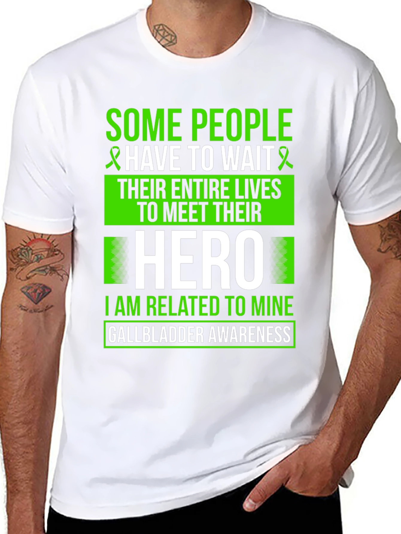 Gallbladder Awareness Hero T-Shirt