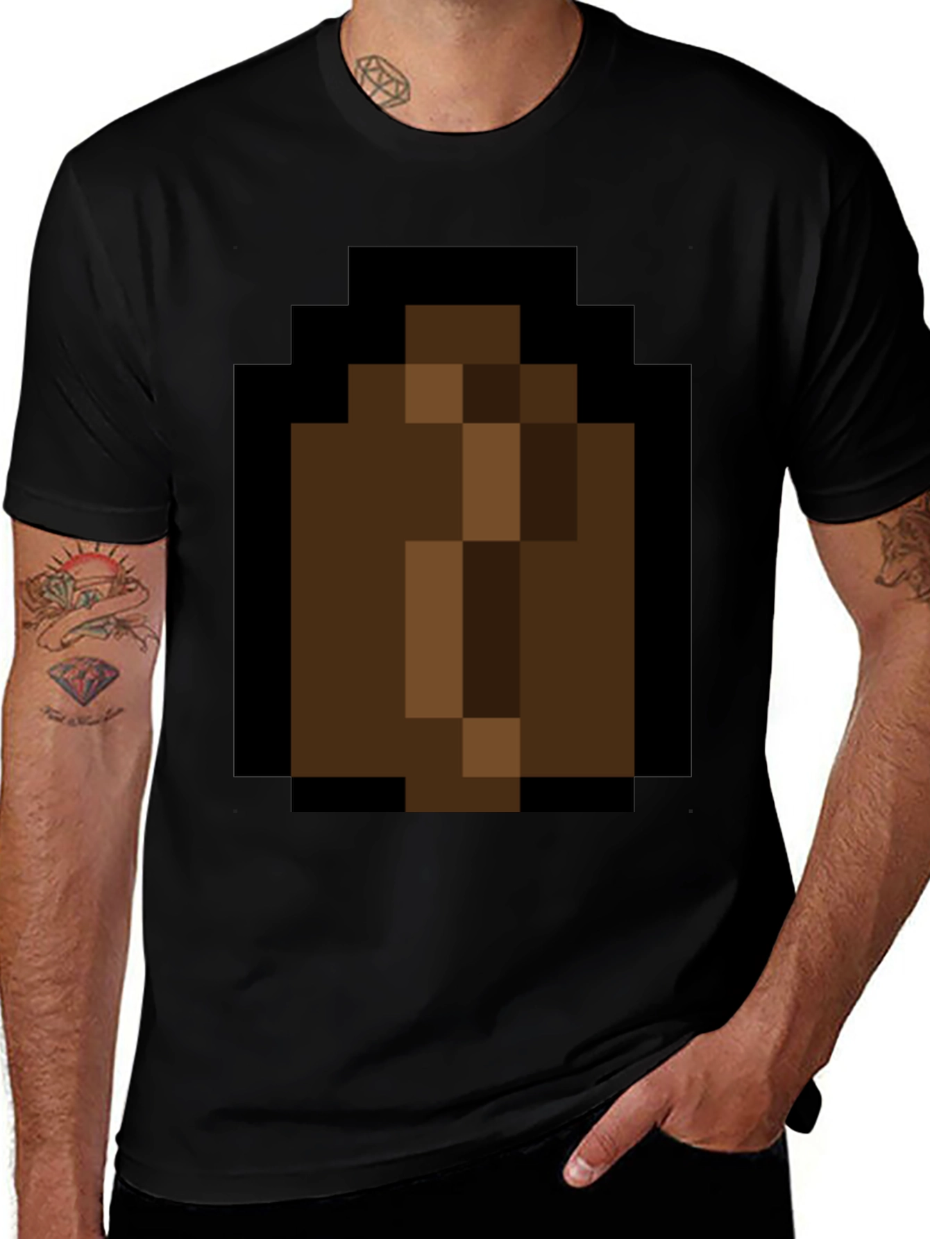 Pixel Art Potion T-Shirt - Gamer Style Tee