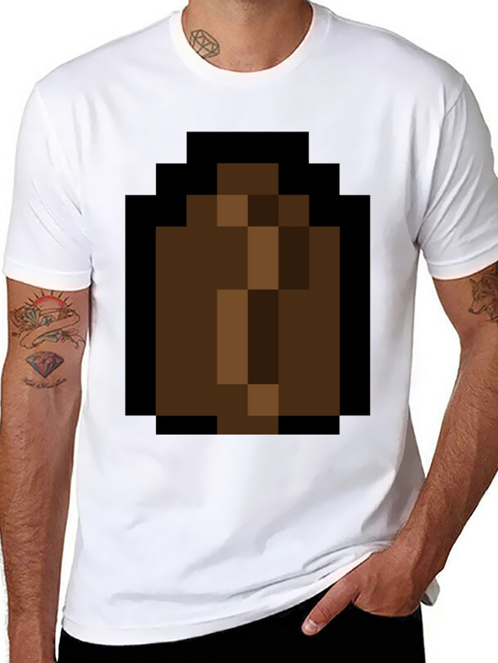 Pixel Art Potion T-Shirt - Gamer Style Tee