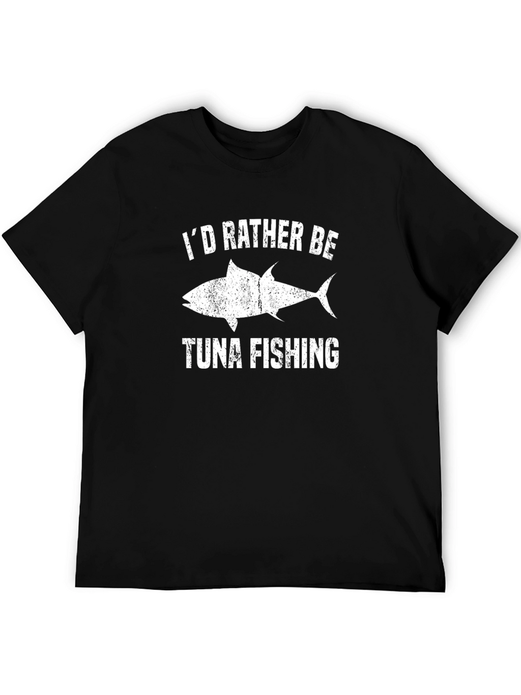 Tuna Fishing Graphic Tee - Id Rather Be