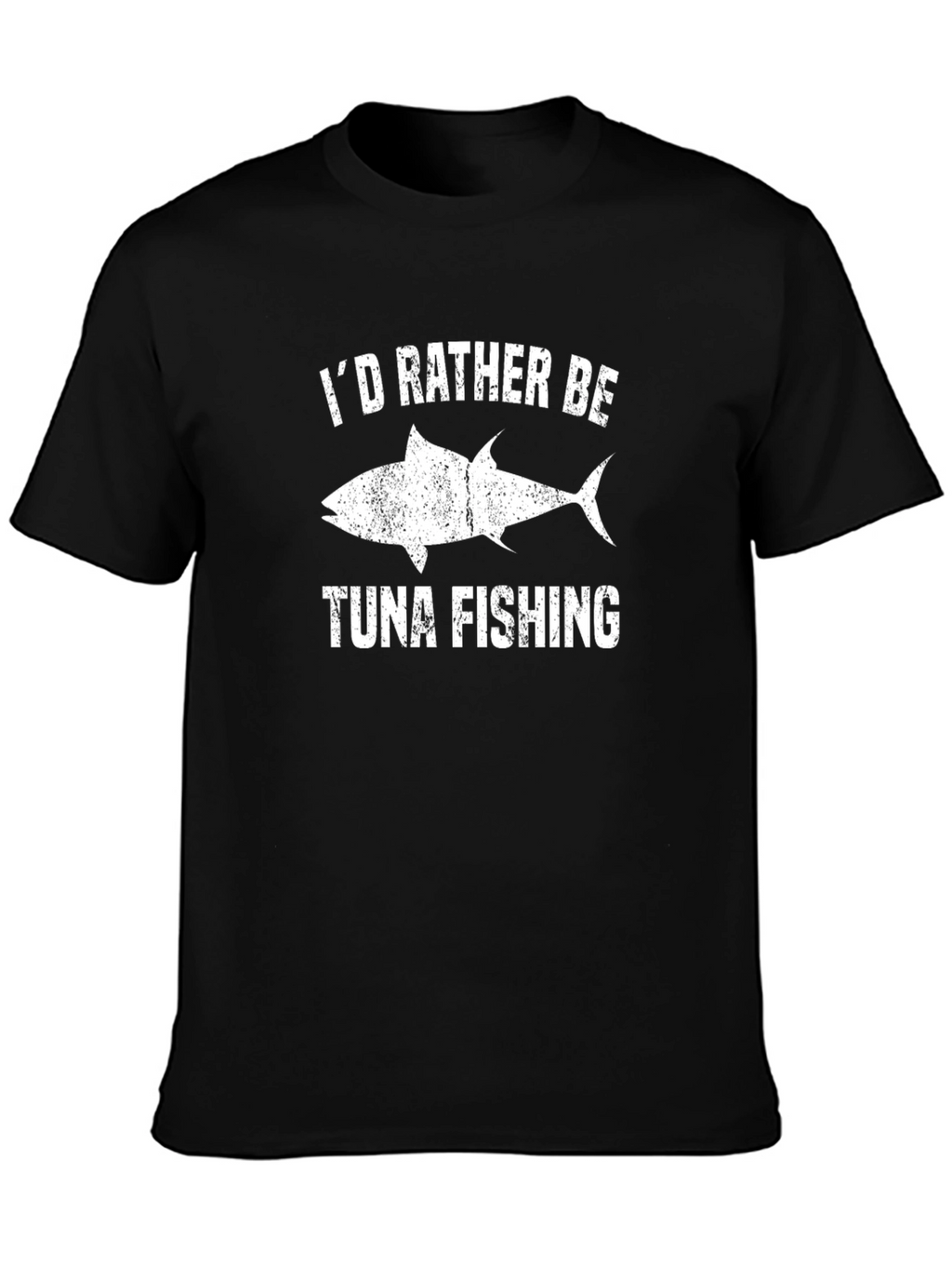 Tuna Fishing Graphic Tee - Id Rather Be