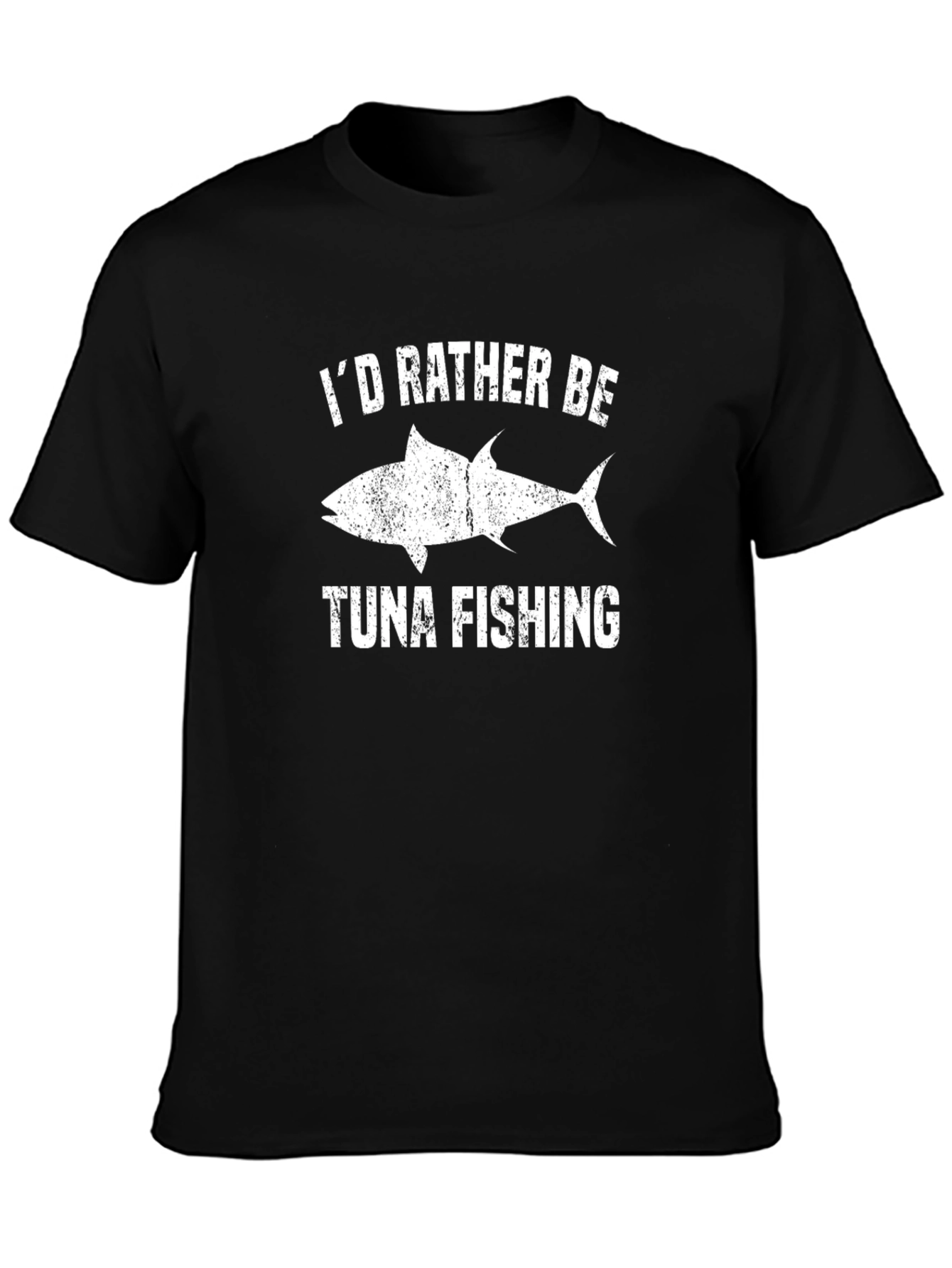 Tuna Fishing Graphic Tee - Id Rather Be