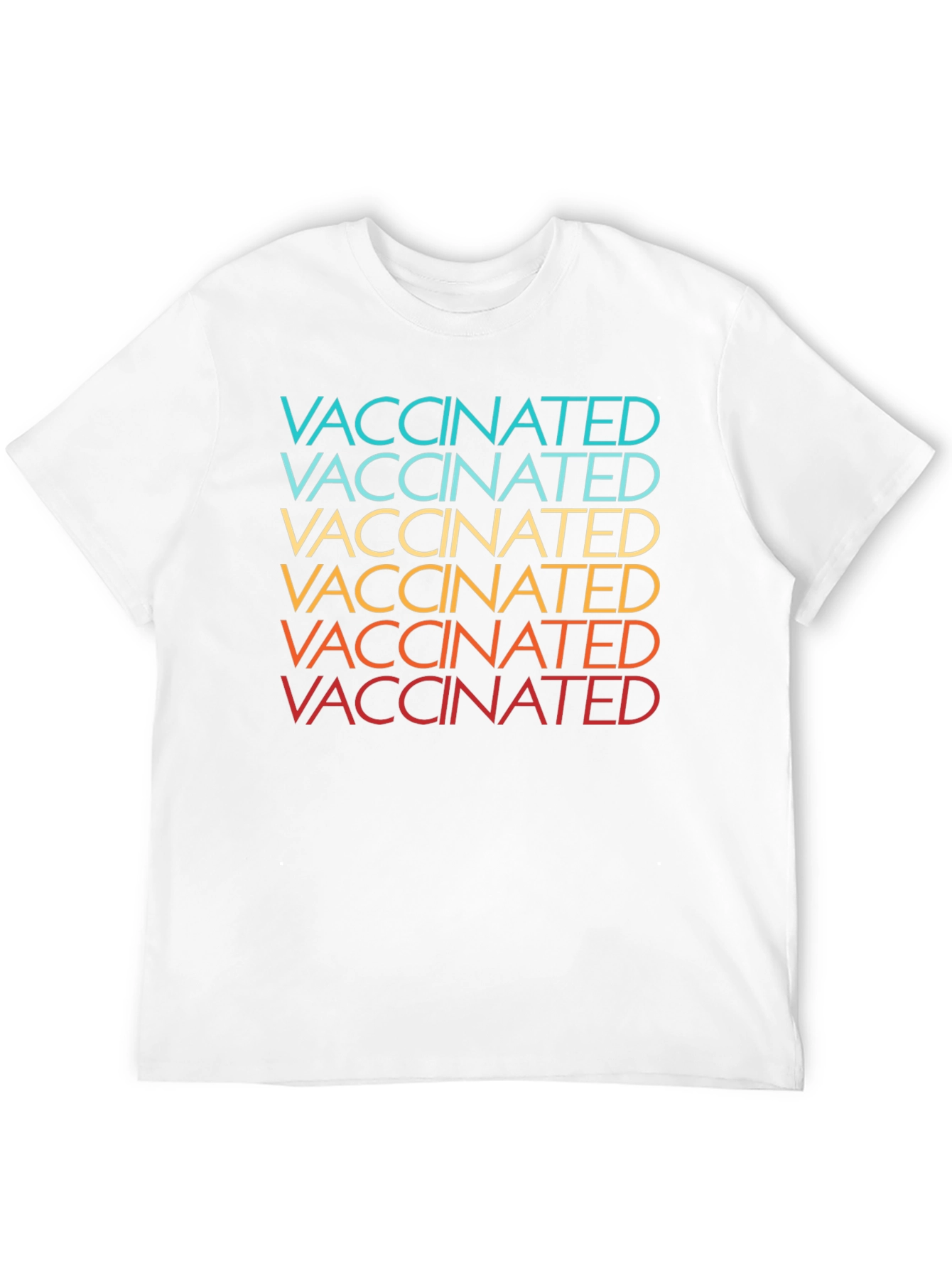 Vaccinated Retro Style Graphic Tee - Unisex