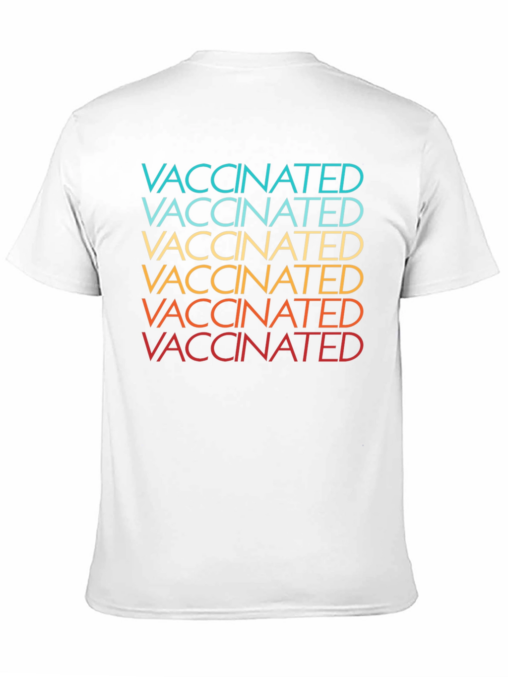 Vaccinated Retro Style Graphic Tee - Unisex